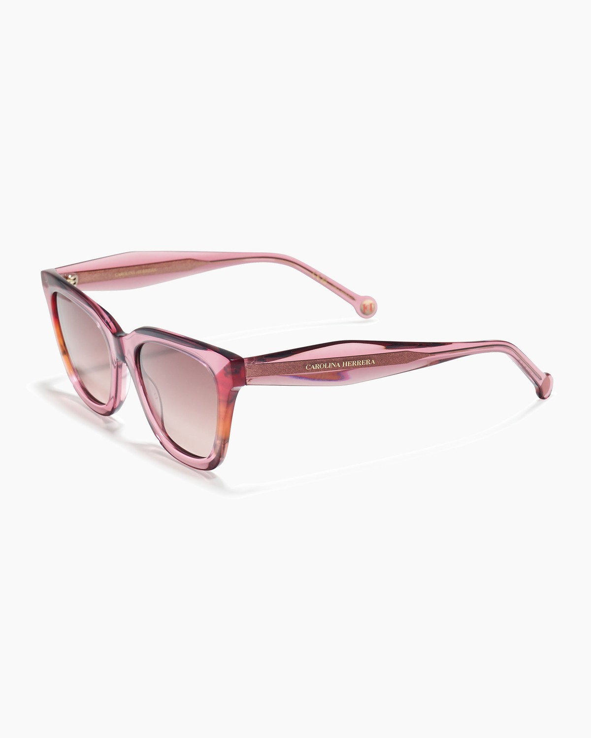 Carolina Herrera Sunglasses CH0053 Cat Eye Designer NEW Cat Eye Sunglasses with Contrast Detail | Carolina Herrera WW EN main image 3