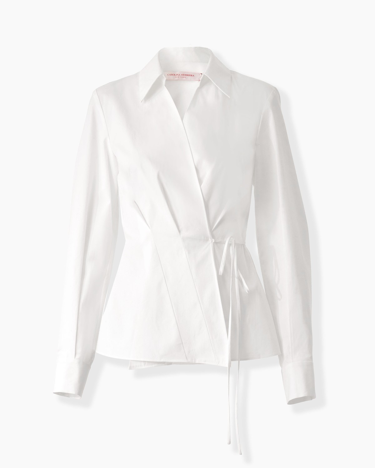Tie-Waist Wrap Top | Carolina Herrera WW EN