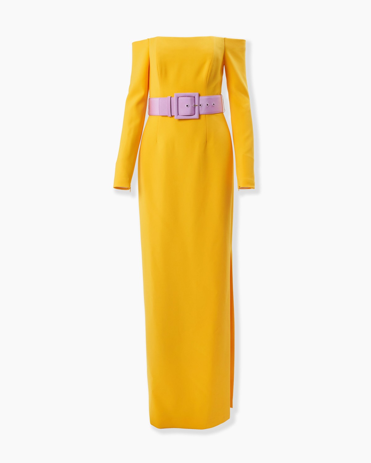 carolina herrera off the shoulder dress Carolina Herrera 'Off-Shoulder 3/4 SLV Ruched Midi' dress, Blue / L