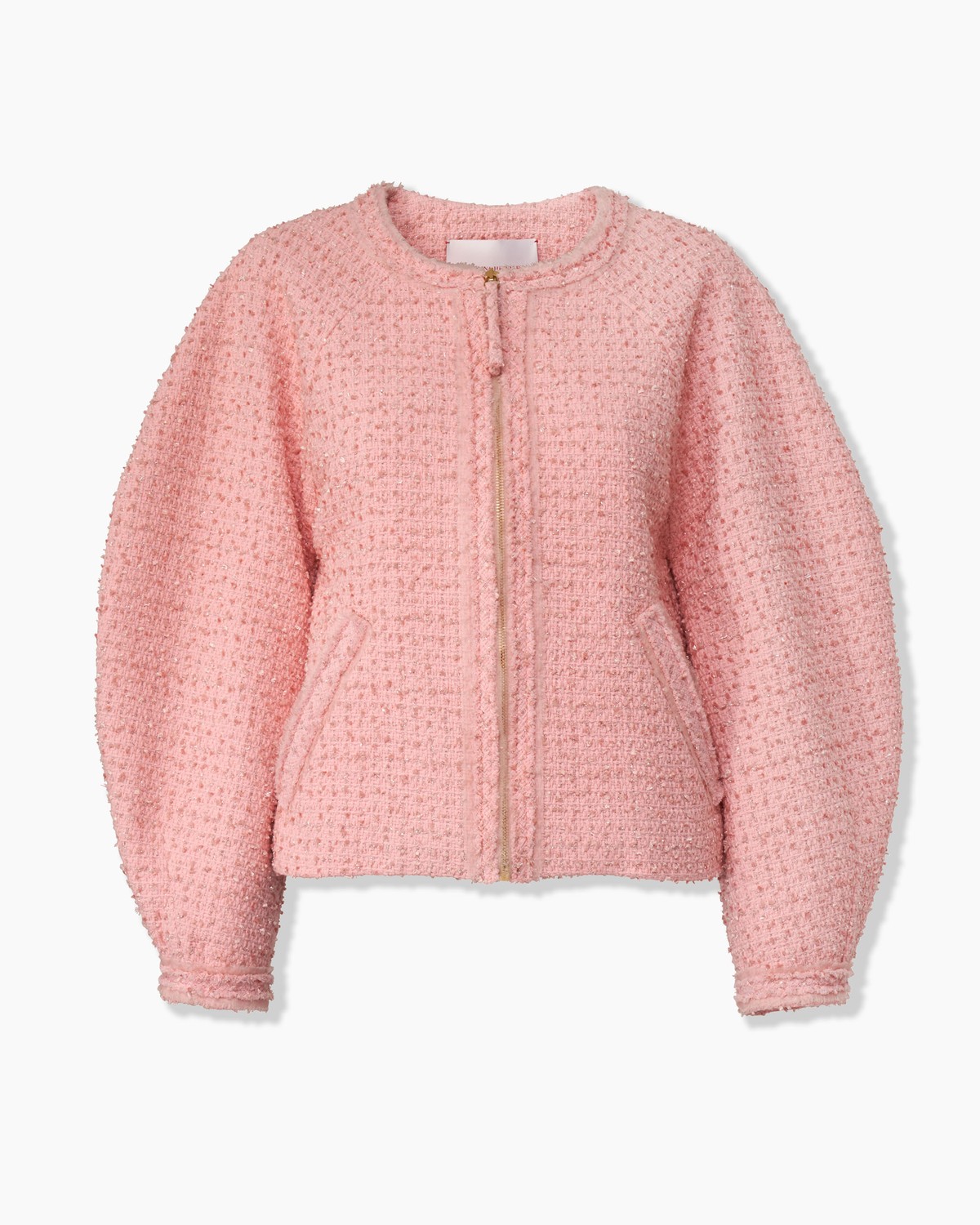 【PORTERNA】Rossay Zipper Tweed Jacket Portena Rossay Zipper Tweed Jacket – Wishbucket