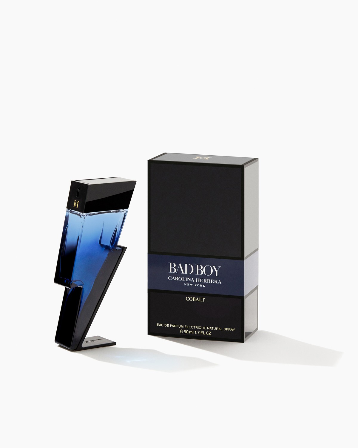 キャロライナヘレラ　badboy cobalt Bad Boy Cobalt 100ml Eau de Parfum Électrique | Carolina Herrera