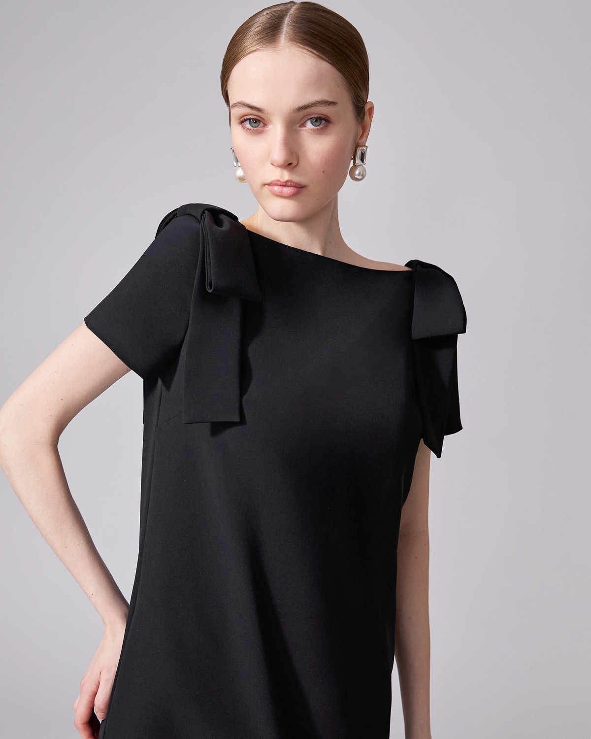 CAROLINA HERRERA キャロライナヘレラ ワンピース Bow 927673 Shift Dress With Bows - Ready-to-Wear | Carolina Herrera