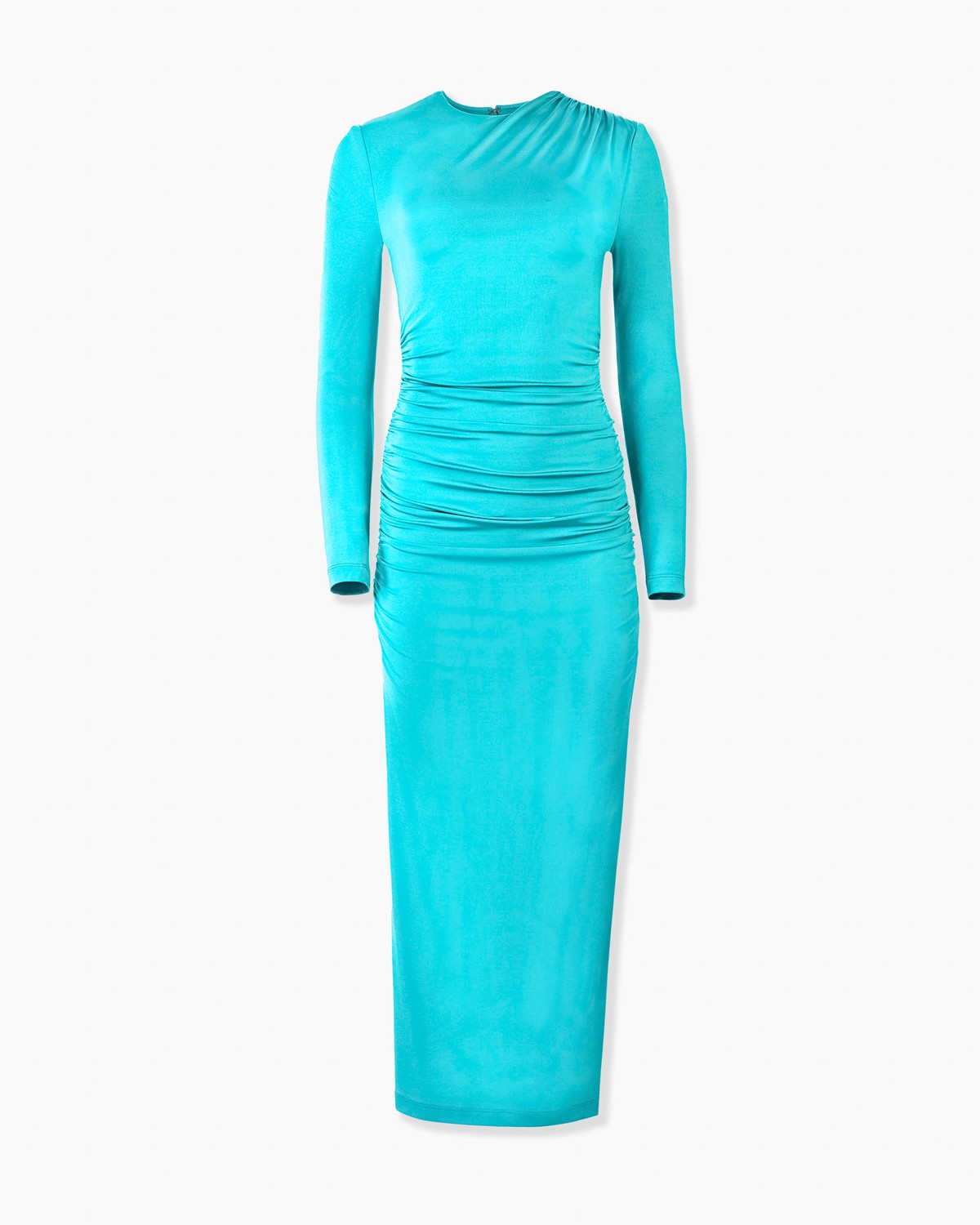 Draped Jersey Midi Dress | Carolina Herrera WW EN
