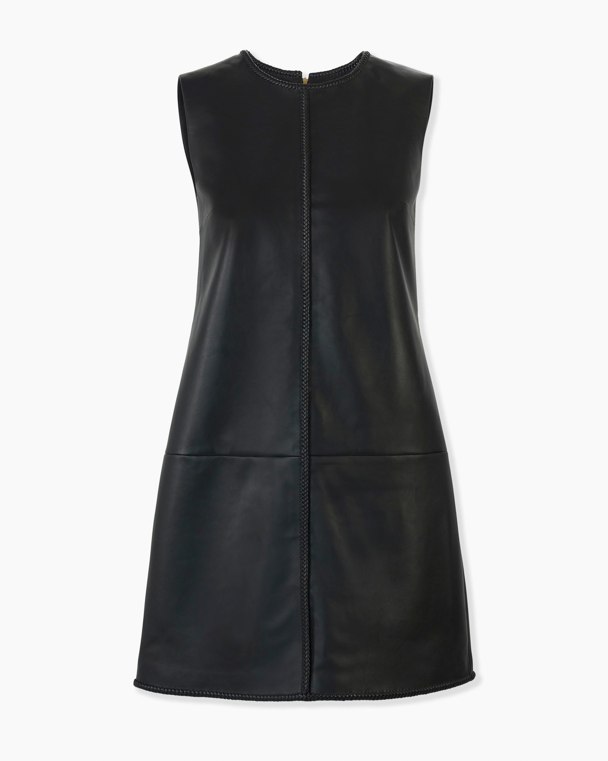 Carolina Herrera Sleeveless Leather Mini Dress Carolina Herrera Sleeveless Leather Mini Dress