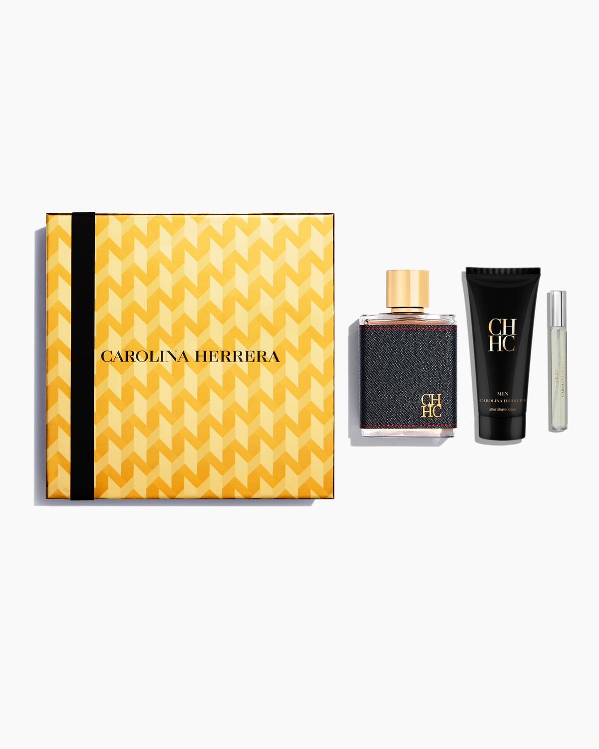 CH Men 100ml Eau de Toilette, 100ml After Shave Balm and 10ml