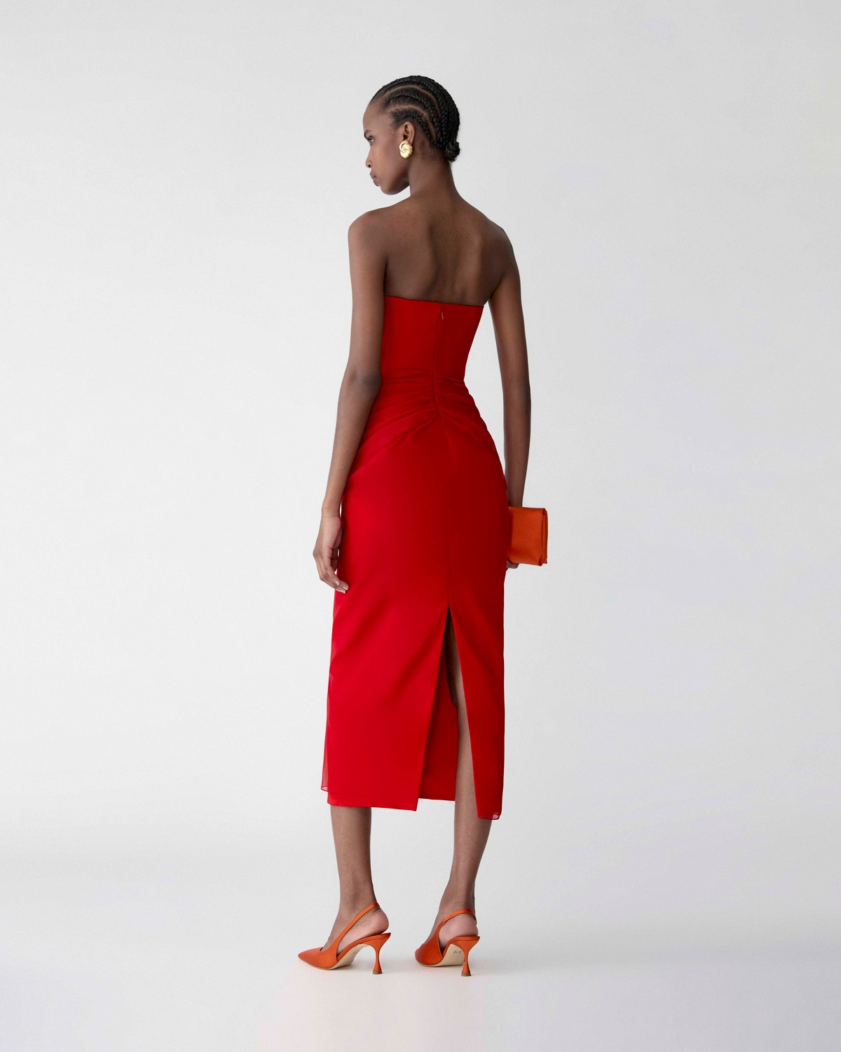 open lace back dress MALI Open Back Maxi Dress in Red - Summer maxi Dress | Resort Wear