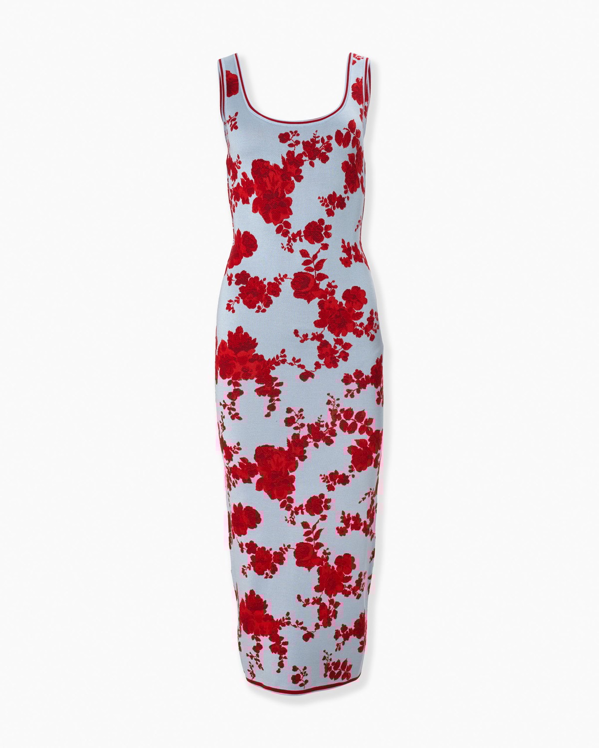 レディースウェア Cherry Floral Jacquard Scoop-Neck Dress - Ready - To - Wear