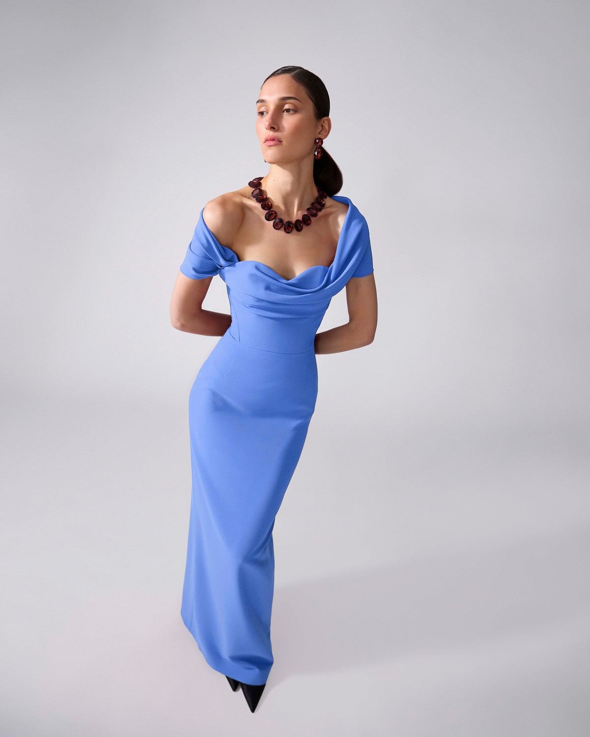mint green bridesmaids dresses Bridesmaid Dresses Mint Green Deep V-Neck Short Sleeves Stretch Satin