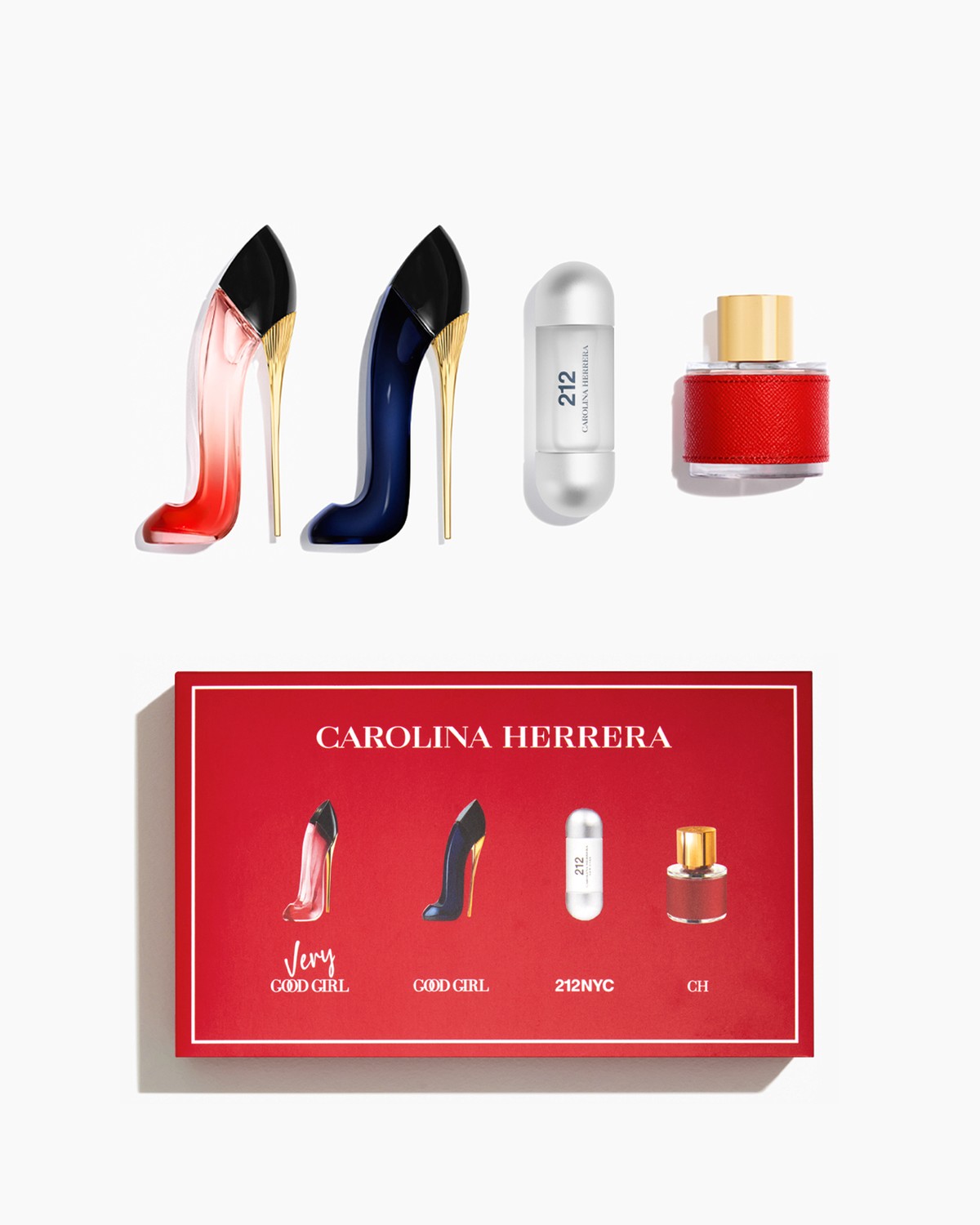 Feminine Fragrance Miniature Discovery Set | Carolina Herrera