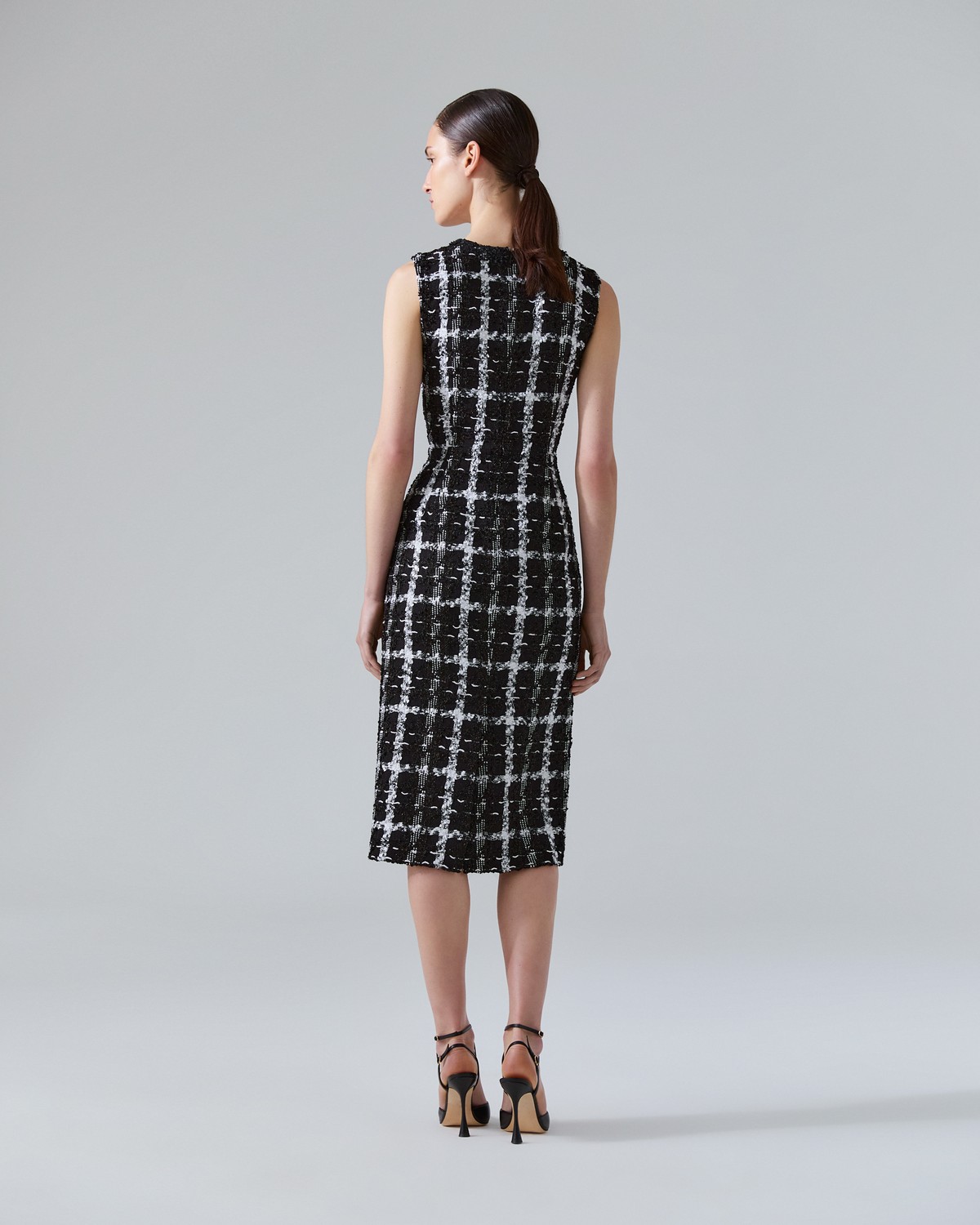 Lurex Tweed Sheath Dress - Ready - To - Wear | Carolina Herrera