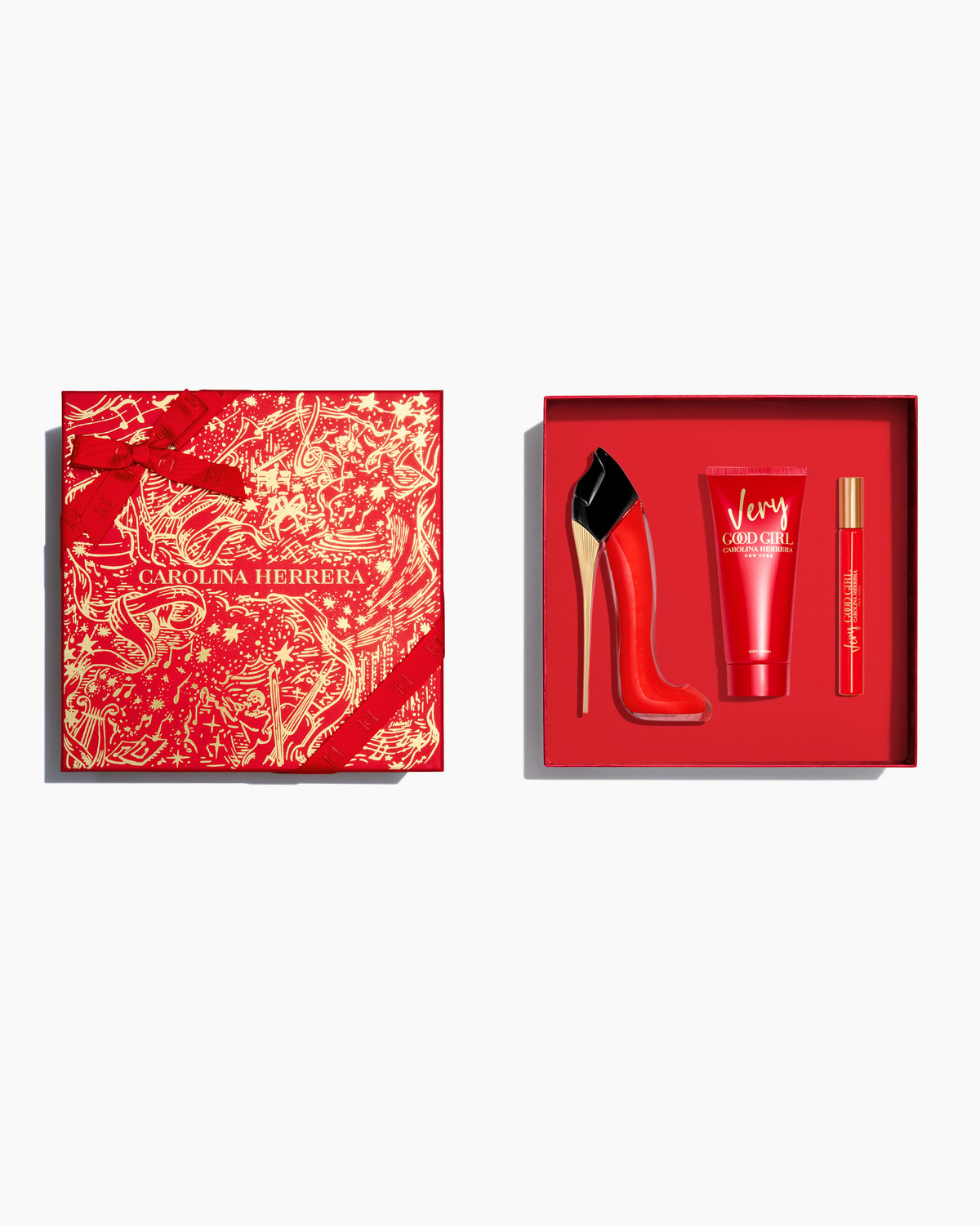CAROLINA HERRERA GOOD GIRL 80ml 箱ありほぼ新品 Very Good Girl 80ml Eau de Parfum, 100ml Body Lotion and 10ml