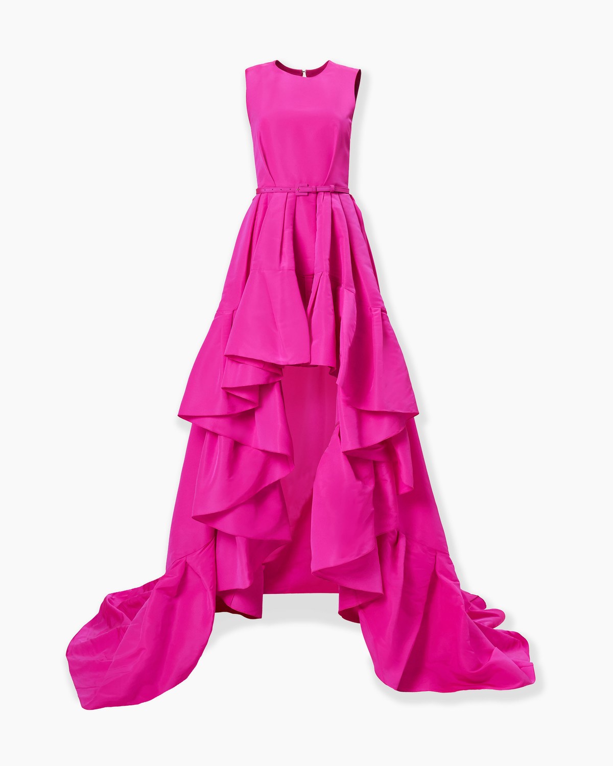Ruffle-Hem High-Low Gown | Carolina Herrera ES