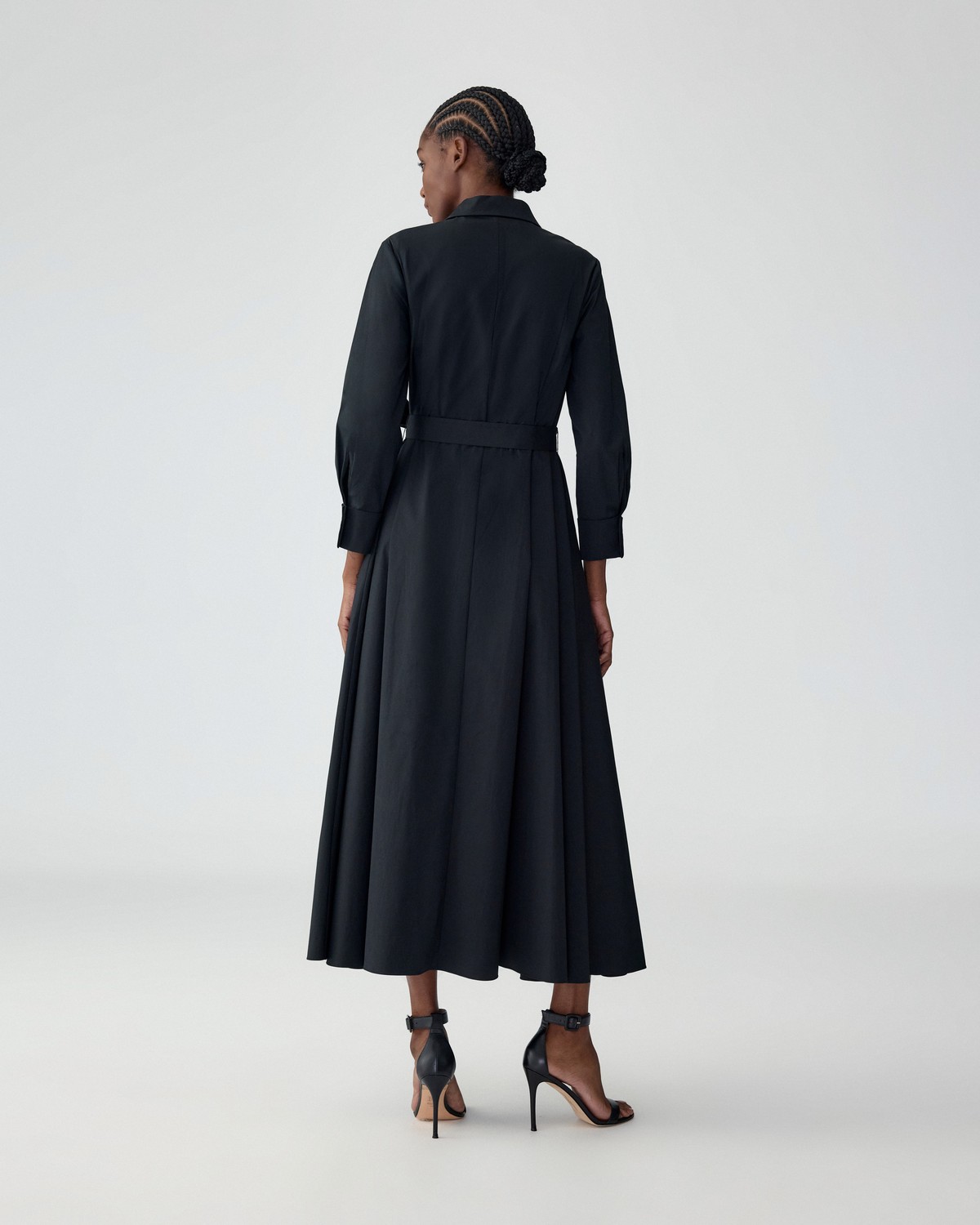 Carolina Herrera Embroidered Shirtdress - Black Multi
