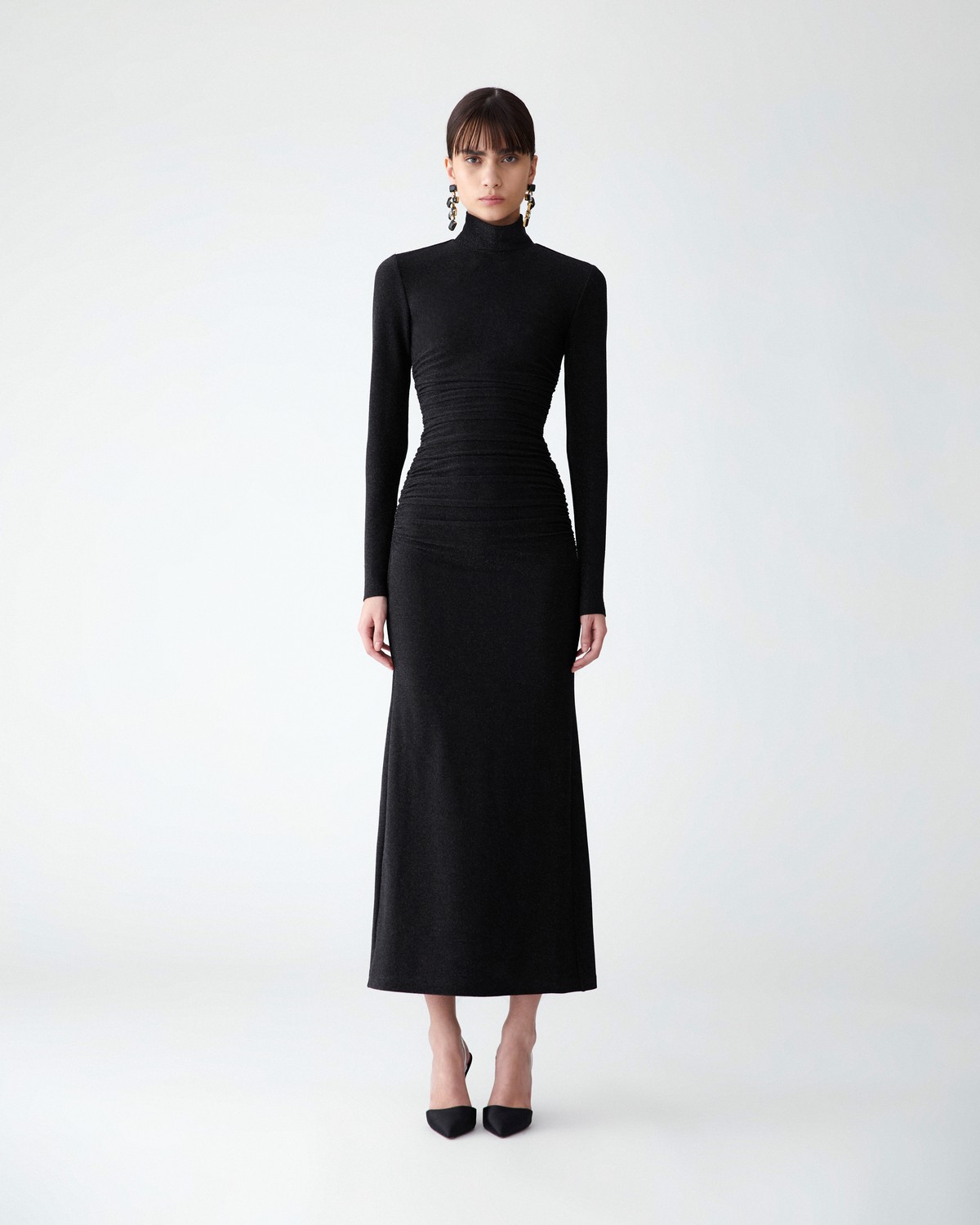 knee length sheath dress Column Short Sleeves Knee Length Lace Mother of the Bride Dress main image 1