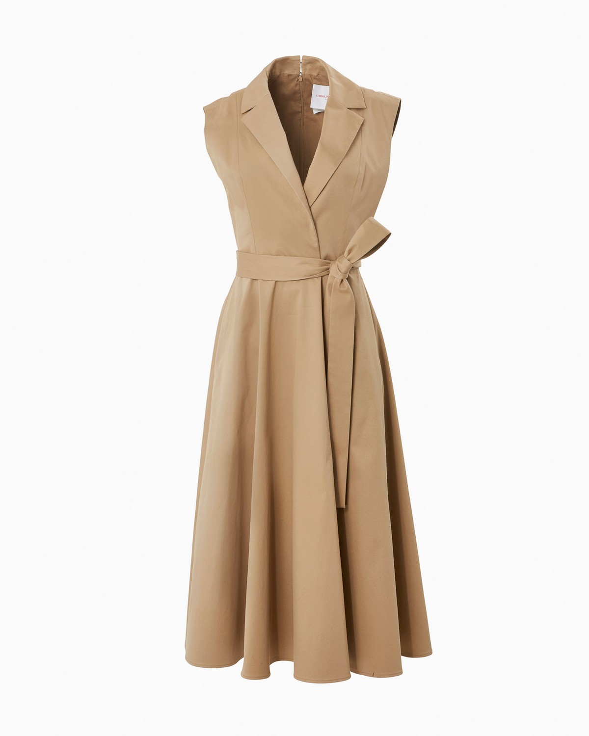 Belted trench dress best sale