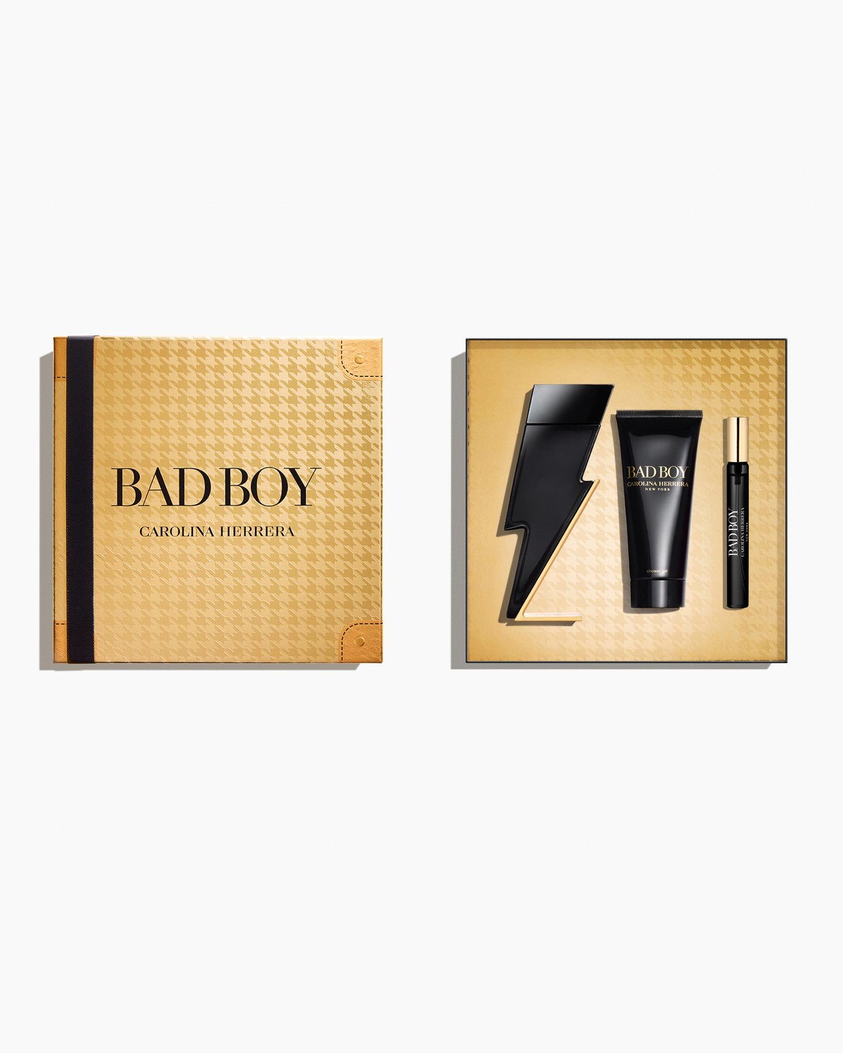 Bad Boy 100ml Eau de Toilette, 100ml Shower Gel and 10ml