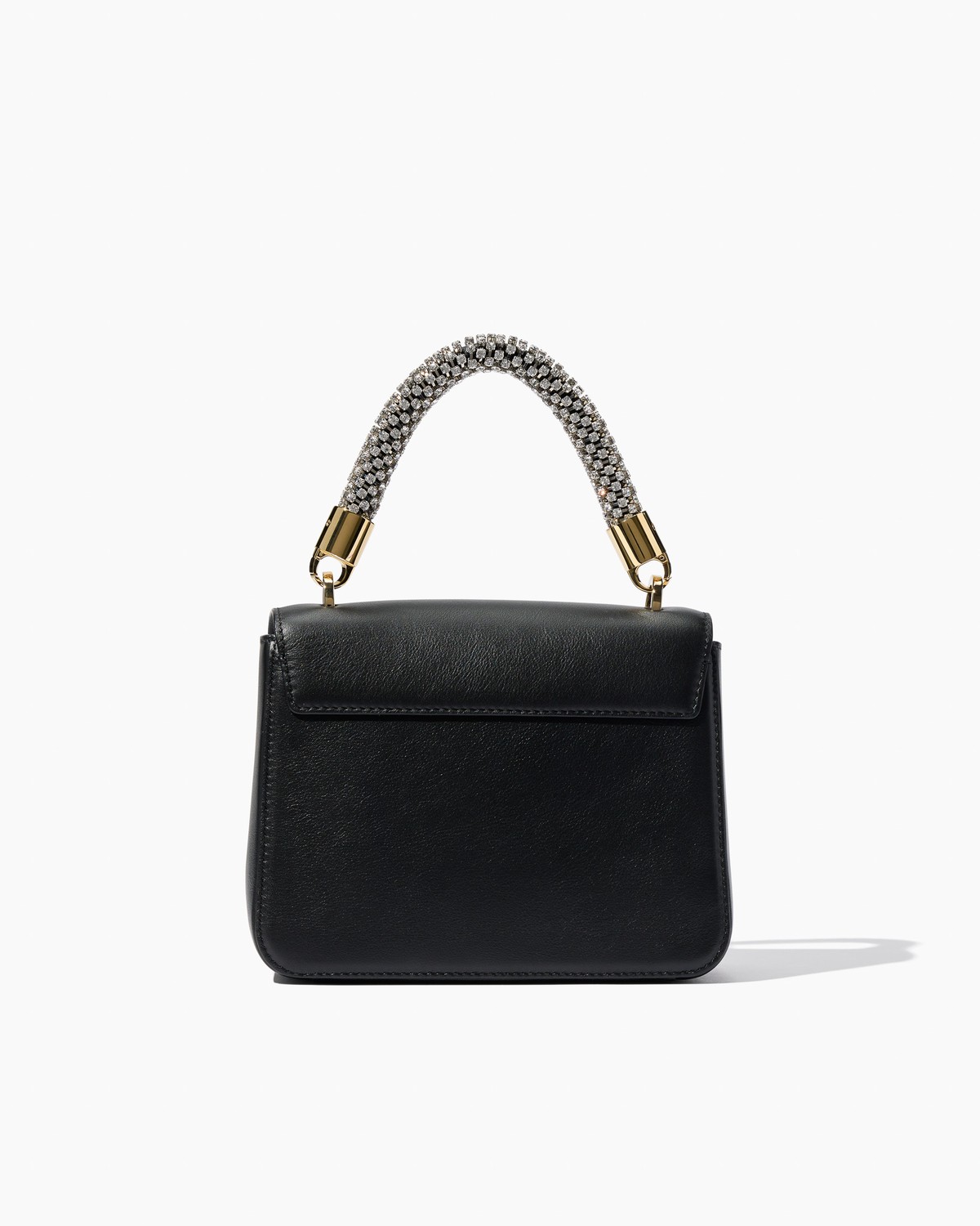 Handbag with Detachable Handle in Crystals - Ready-to-Wear