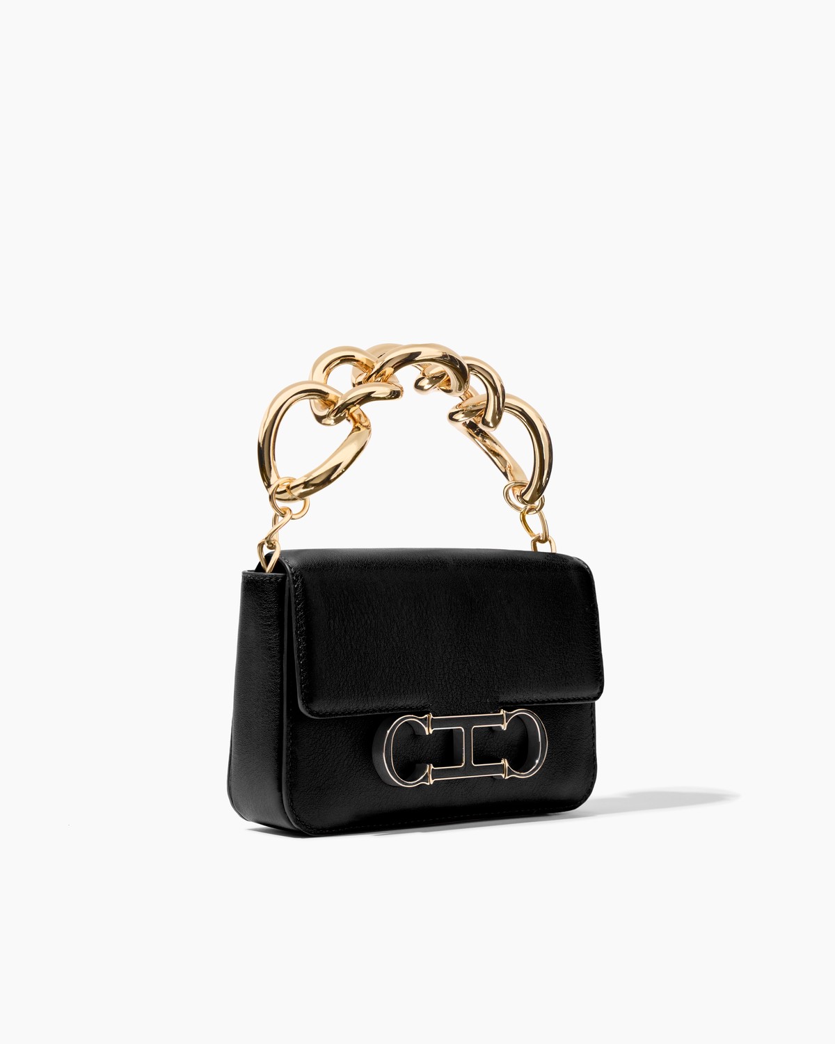 Chain Handle Initial Insignia Bag - Accessories | Carolina