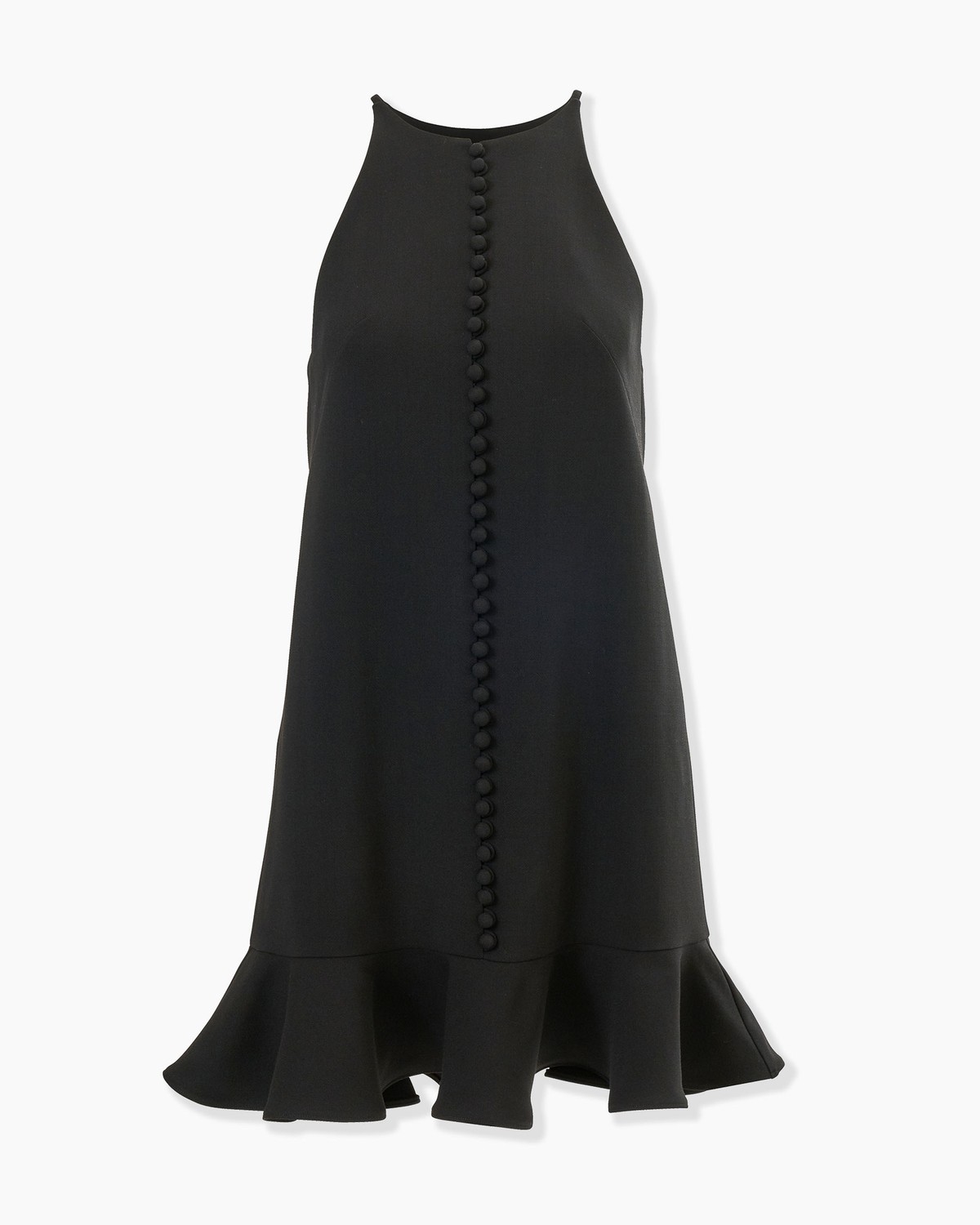 Ruffle Hem Mini Dress | Carolina Herrera US