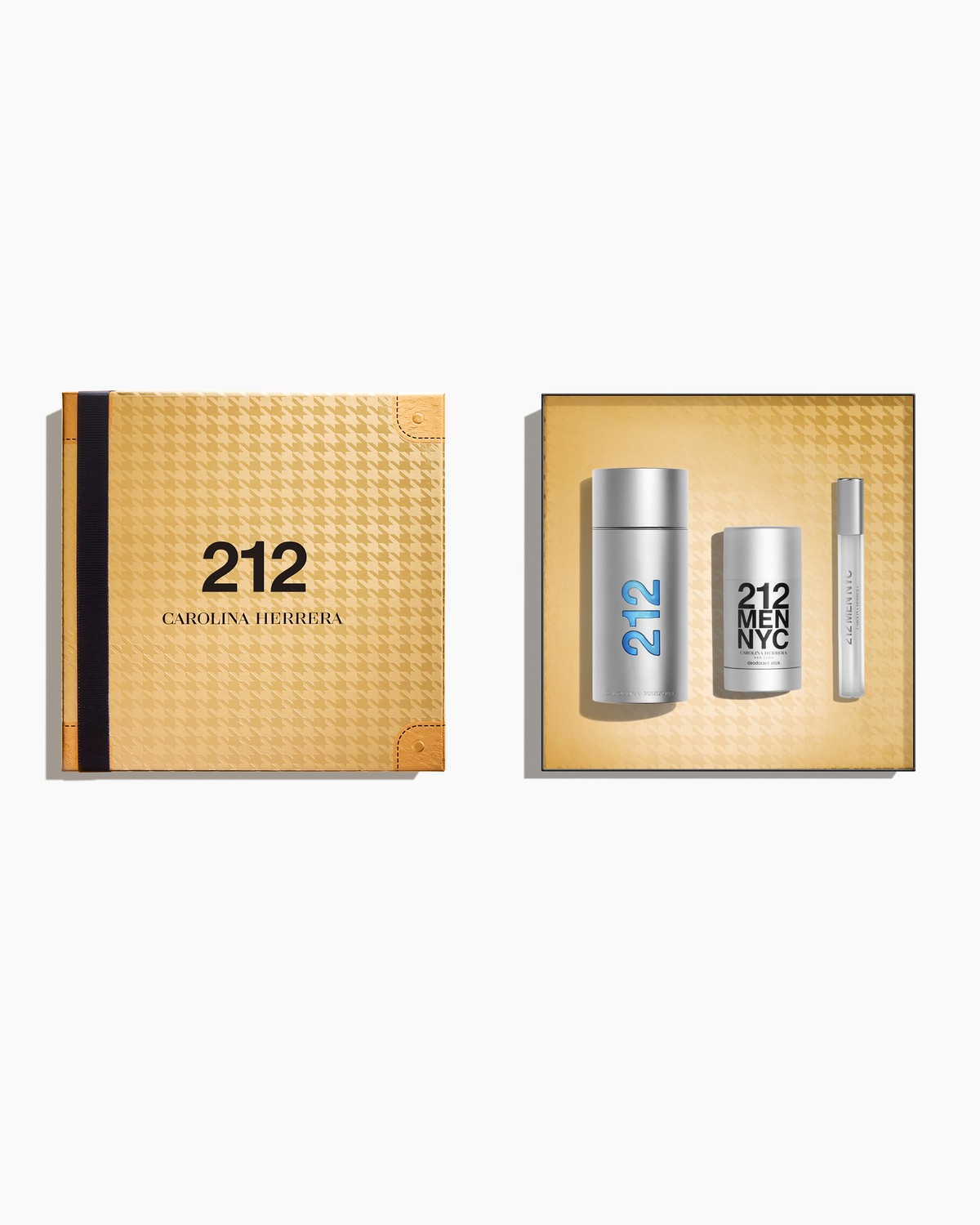 212 NYC Men 3.4 oz Eau de Toilette, 2.5 oz Deodorant Stick and 0.3