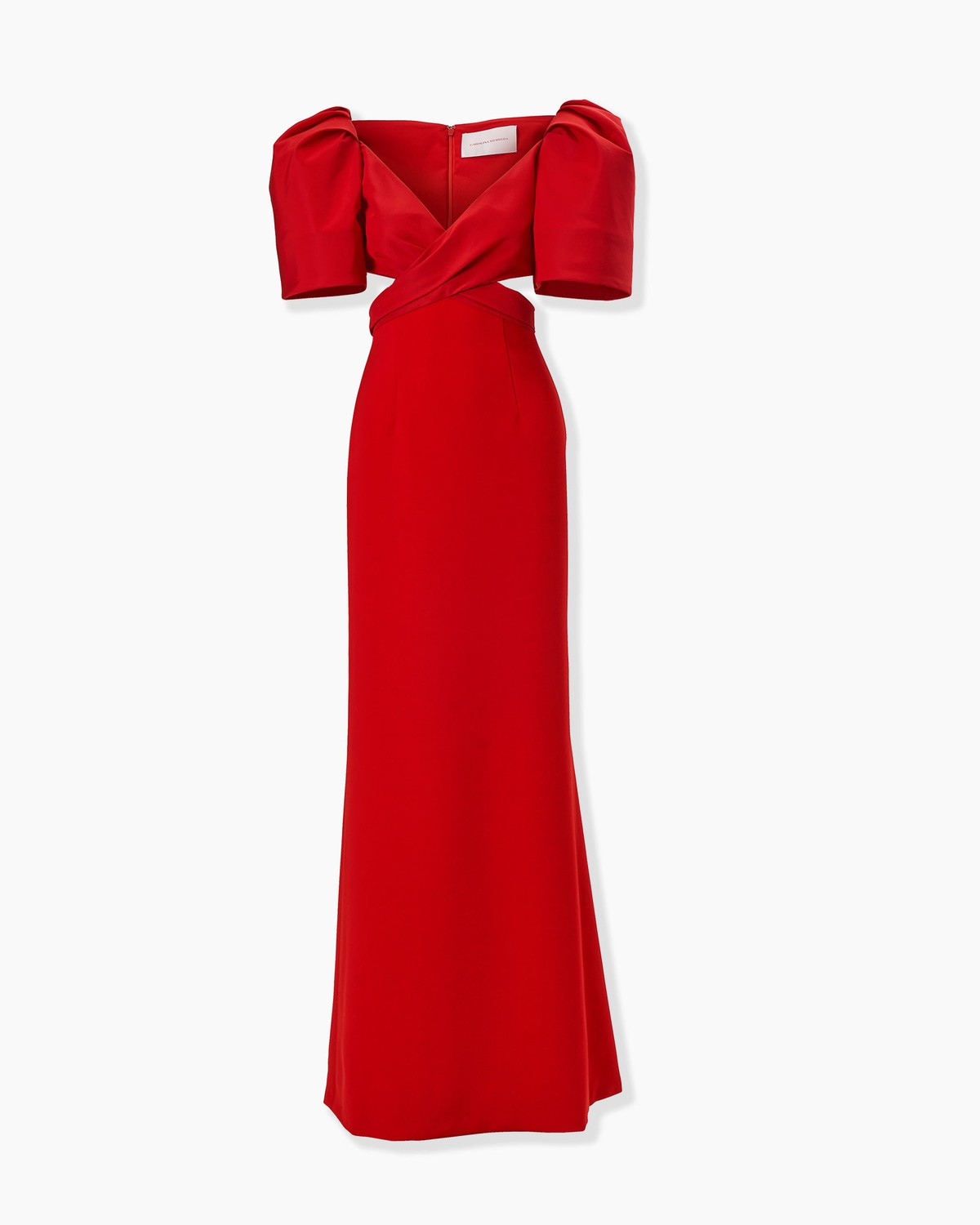 Bell-Sleeve Gown With Cutouts | Carolina Herrera CL