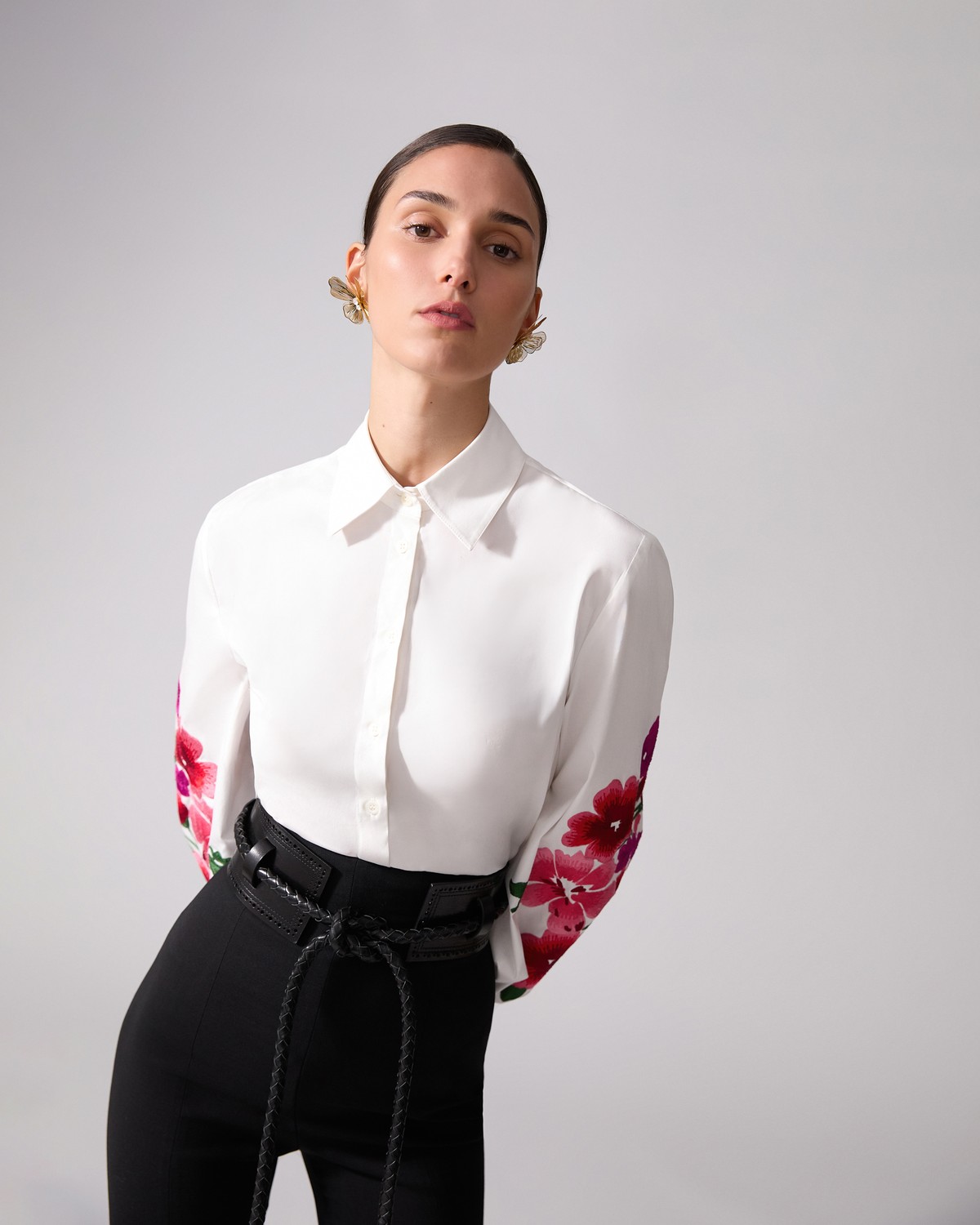 Falda Camisa Blanca Carolina Herrera El Corte Ingles Blusas