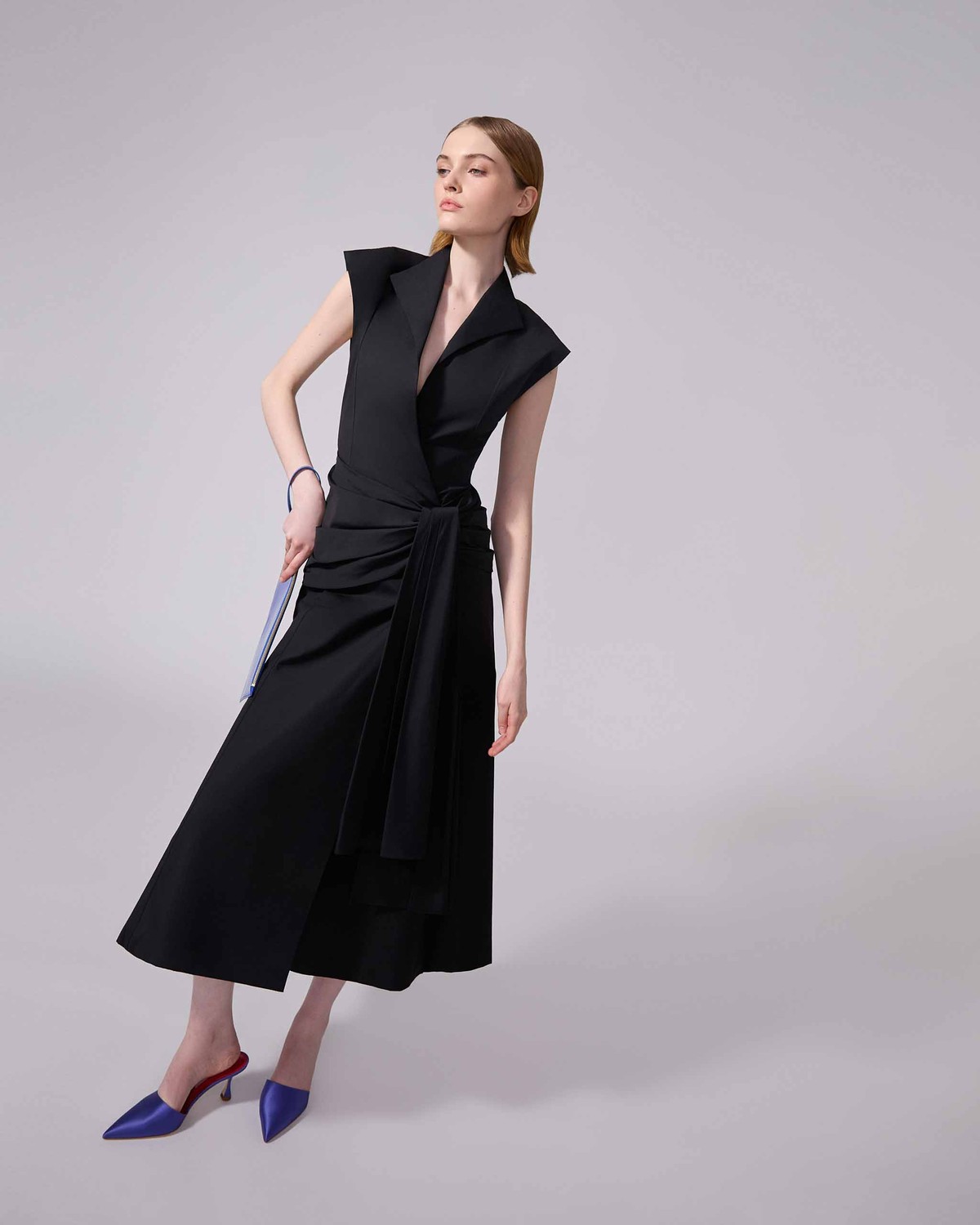 Sleeveless Wrap Dress - Ready - To - Wear | Carolina Herrera
