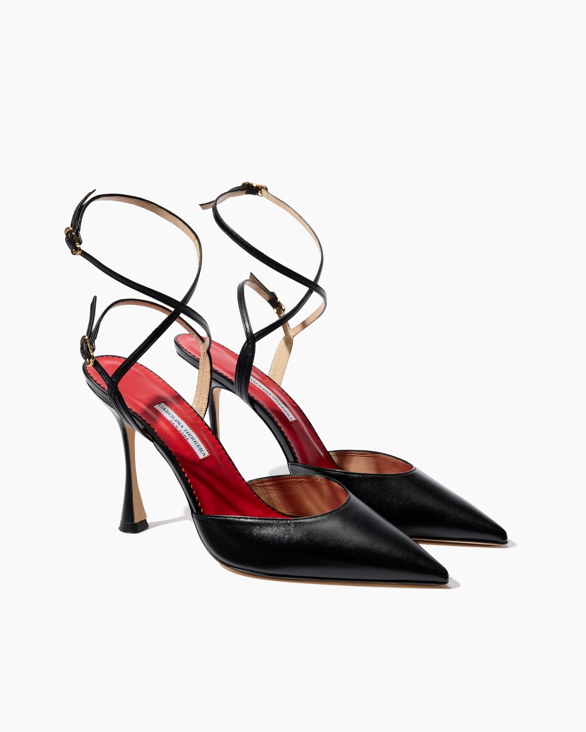 Strappy Pump in Leather - Accessories | Carolina Herrera