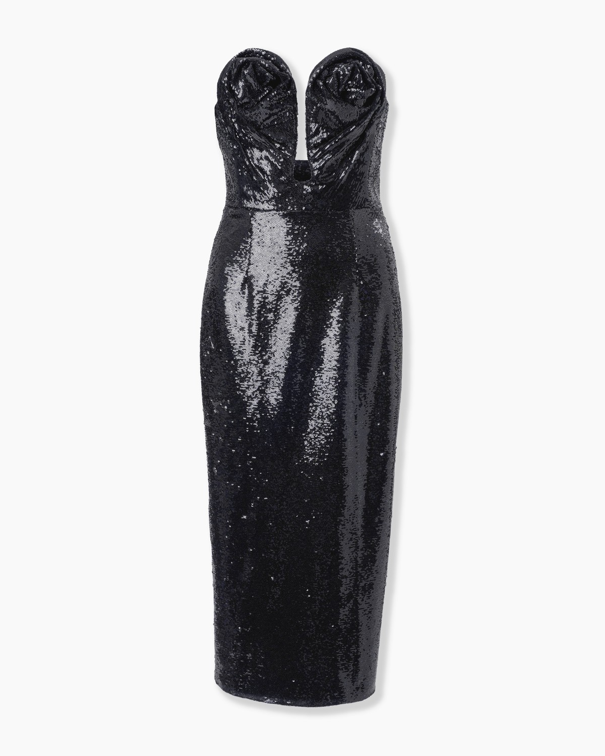 slim fit dress slacks Charlize Sequin Maxi Dress main image 1