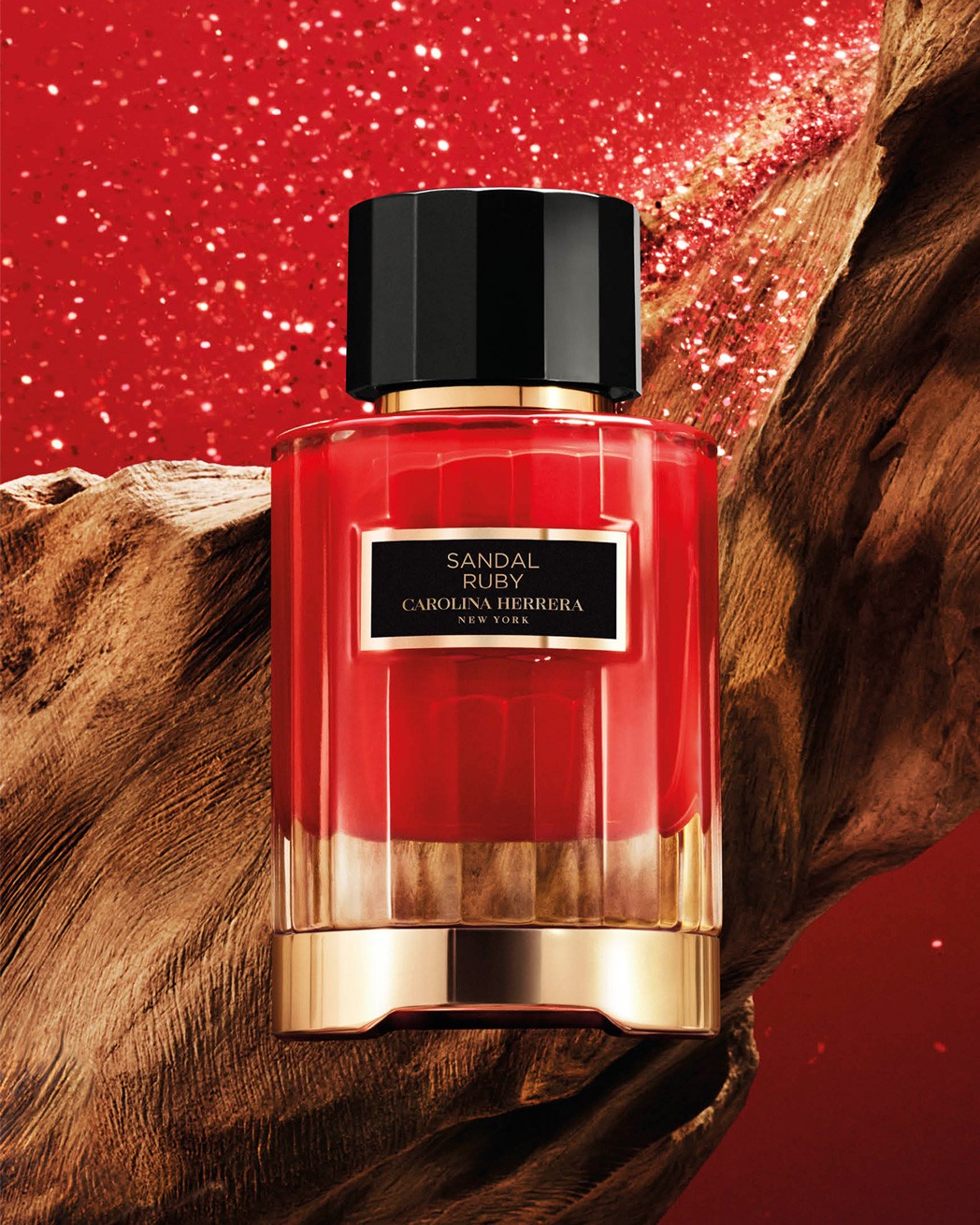 Carolina Herrera Sandal Ruby bottle