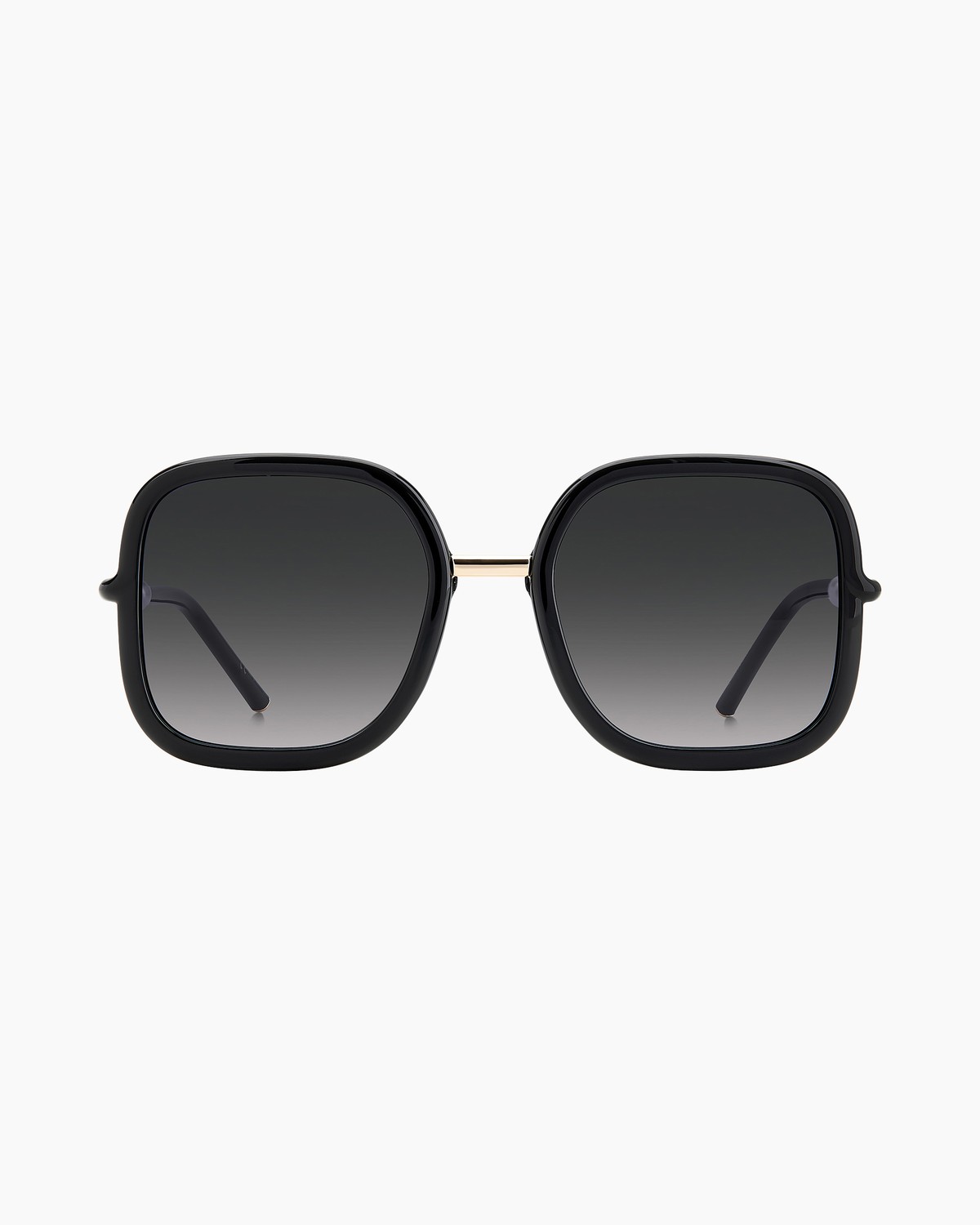 Oversized Square Sunglasses With Pearl Detail - Accessories