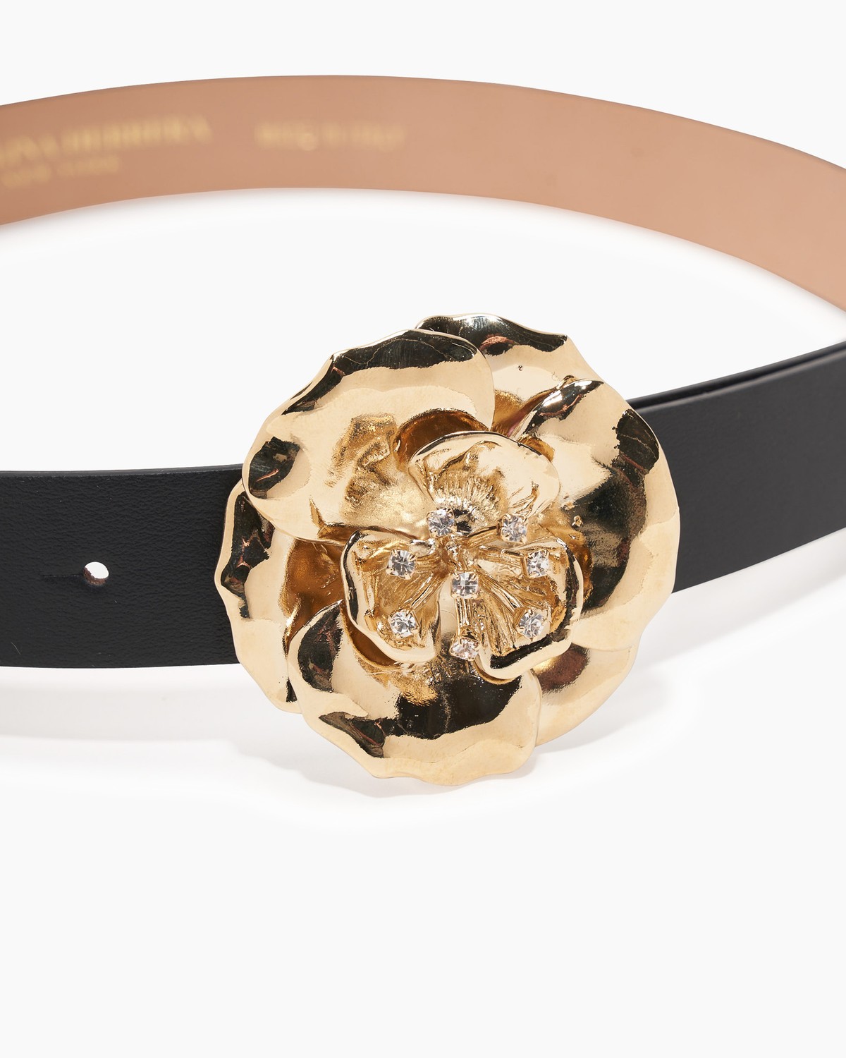 Carolina Herrera icon Floral Belt M Carolina Herrera Icon Large Square Buckle Belt | Saks Fifth  main image 4
