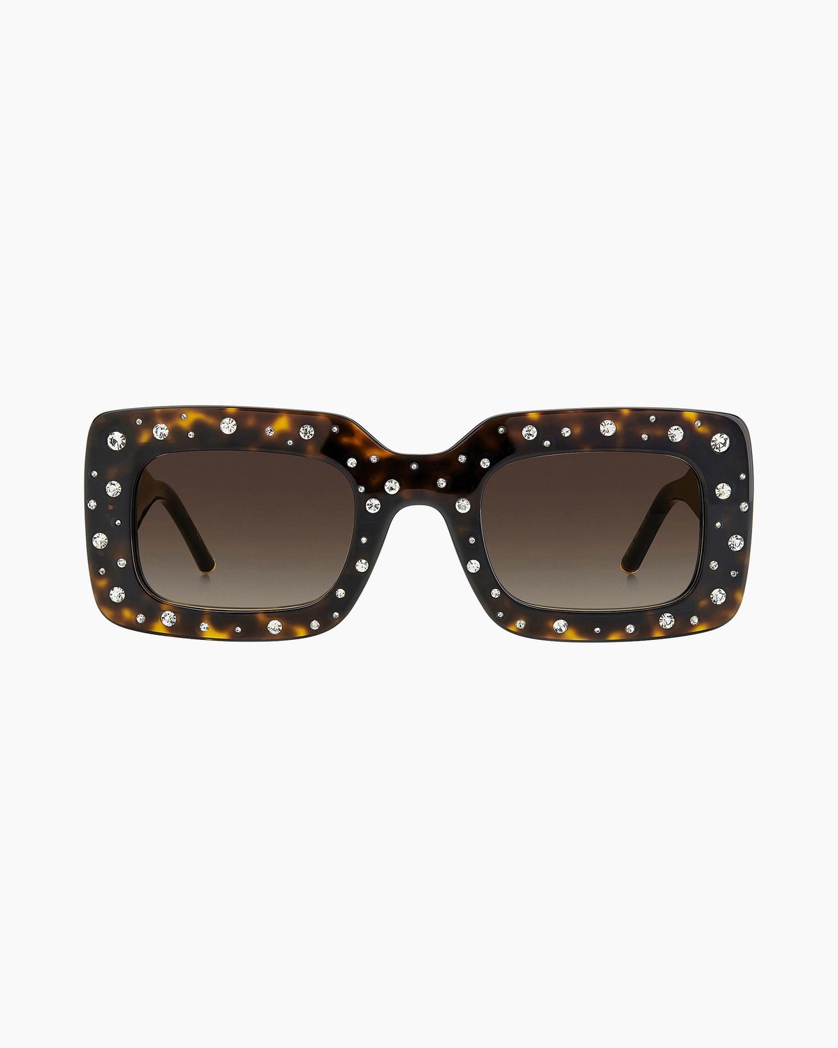 Crystal embellished oversized sunglasses Amazon.com: Frame & Optic Fashion Culture Unisex Crystal  main image 2