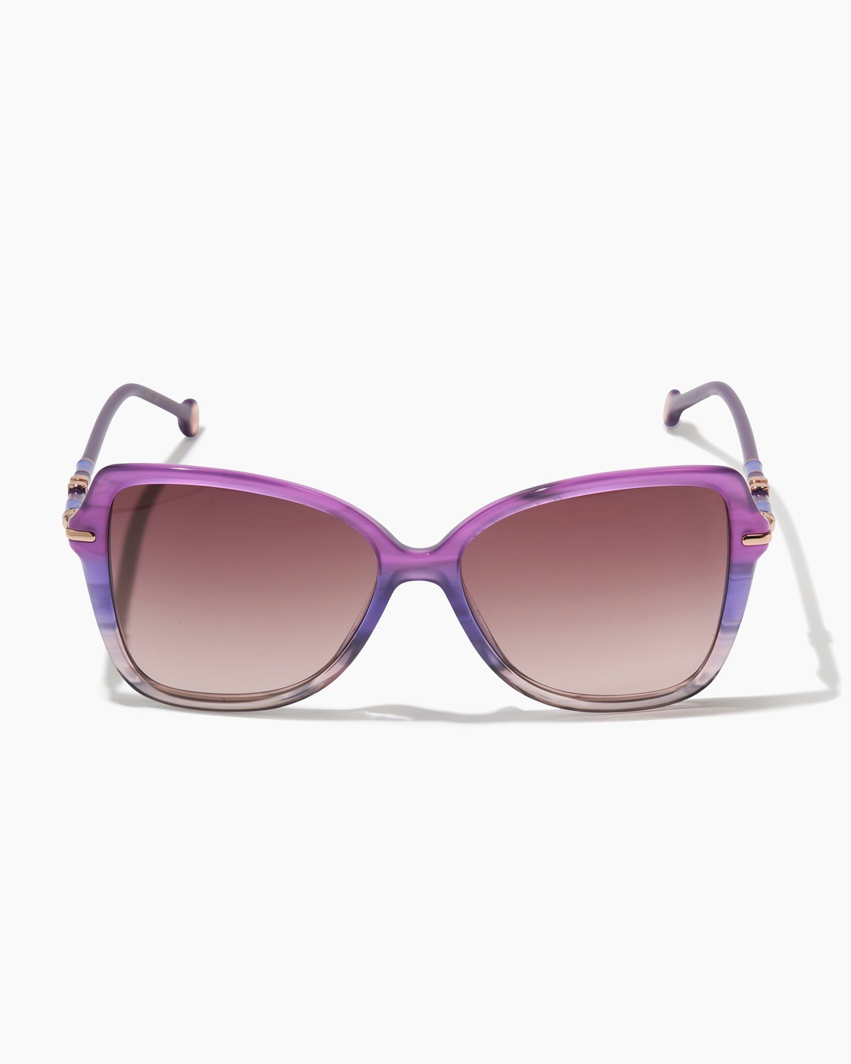Cat Eye Sunglasses with Beaded Detail | Carolina Herrera BR display picture 3