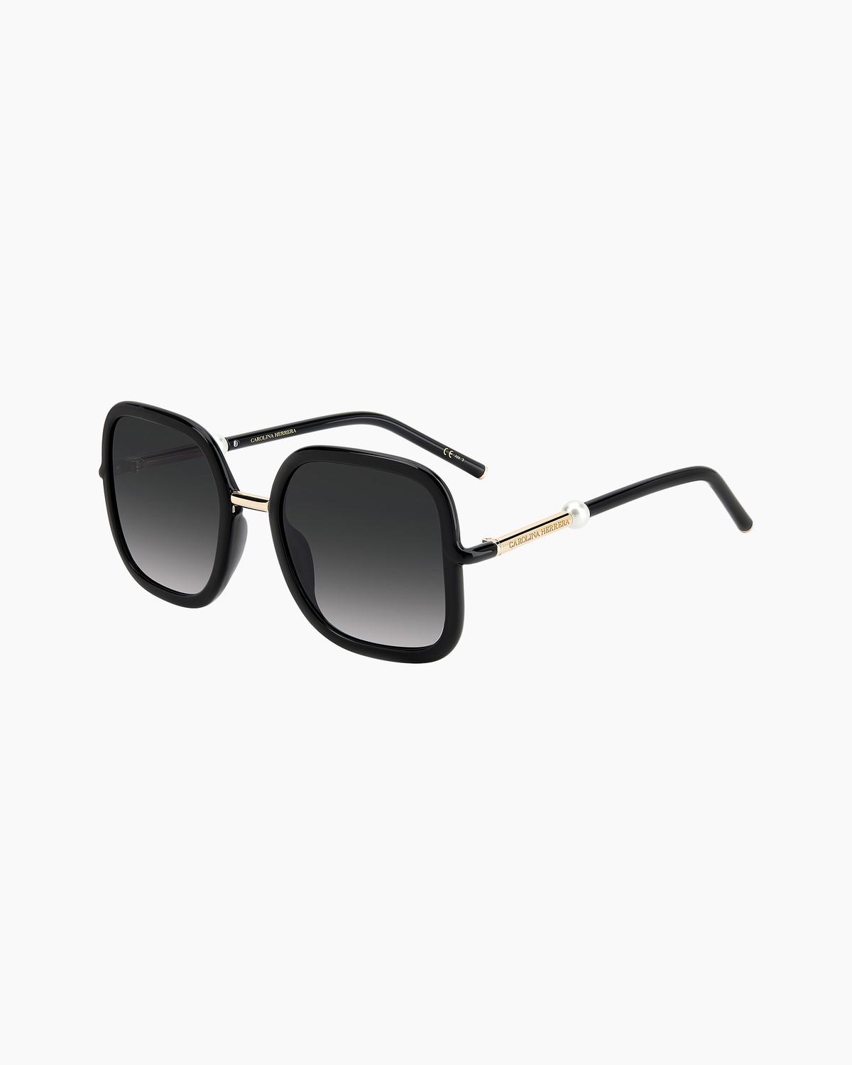 Carolina Herrera Black Crystal-Accent Square Sunglasses Buy Carolina Herrera sunglasses & glasses online - shipped  main image 4