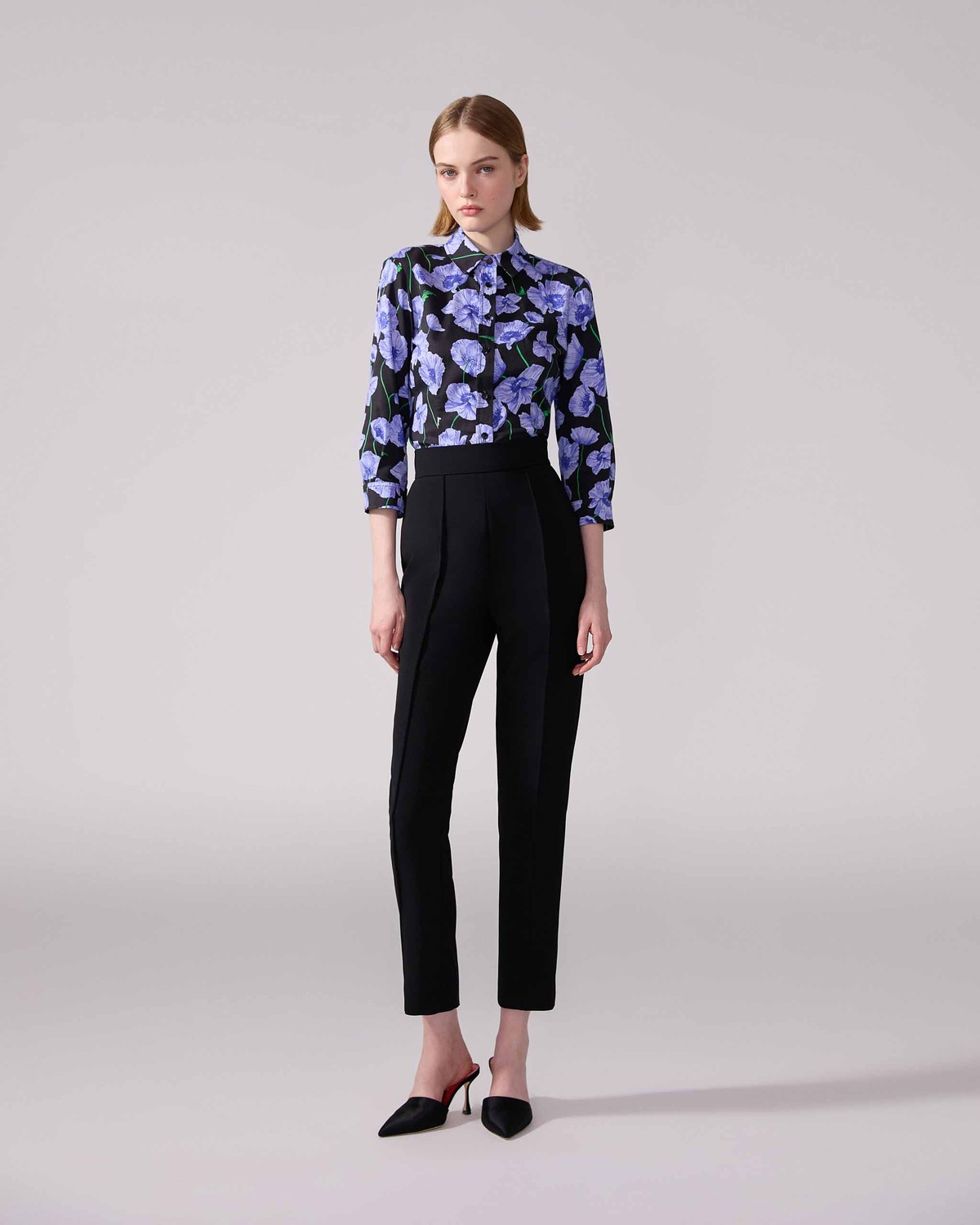 Floral-Print Icon Shirt - Ready - To - Wear | Carolina Herrera