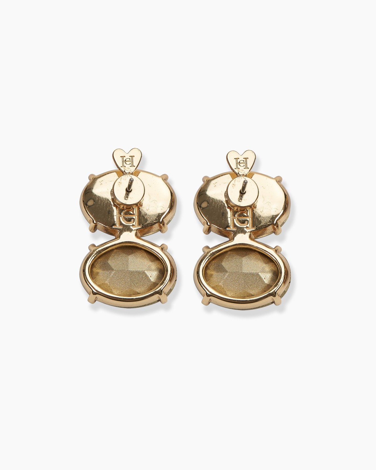 CAROLINA HERRERAフェイクパールクリスタルピアスゴールドトーン CAROLINA HERRERA クリスタル ピアス ゴールドトーン | NET-A-PORTER