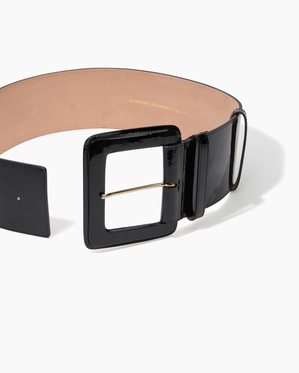 Patent Leather Icon Belt | Carolina Herrera WW EN display picture 2