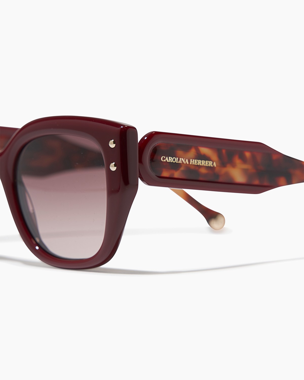 Carolina Herrera SHE745 Tortoise Shell Sunglasses with logo case and cloth 10404905091102.jpg main image 3