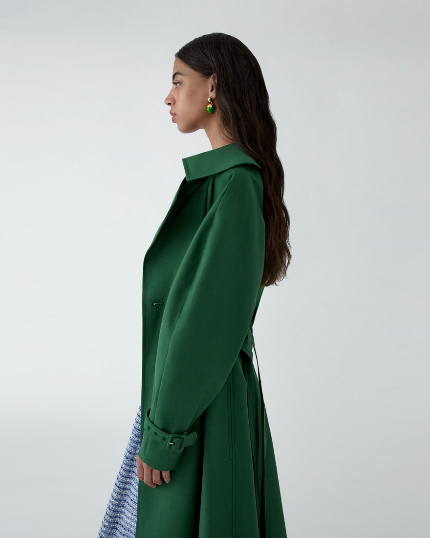 Gabardine Trench Coat | Carolina Herrera DE