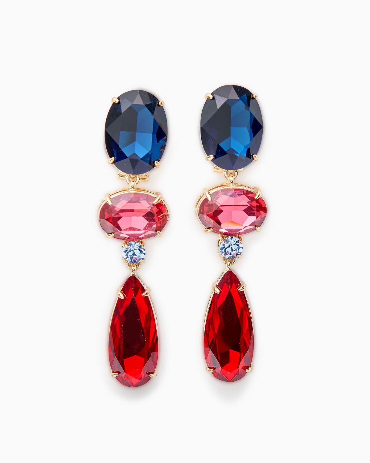 Crystal Drop Earrings - Accessories | Carolina Herrera
