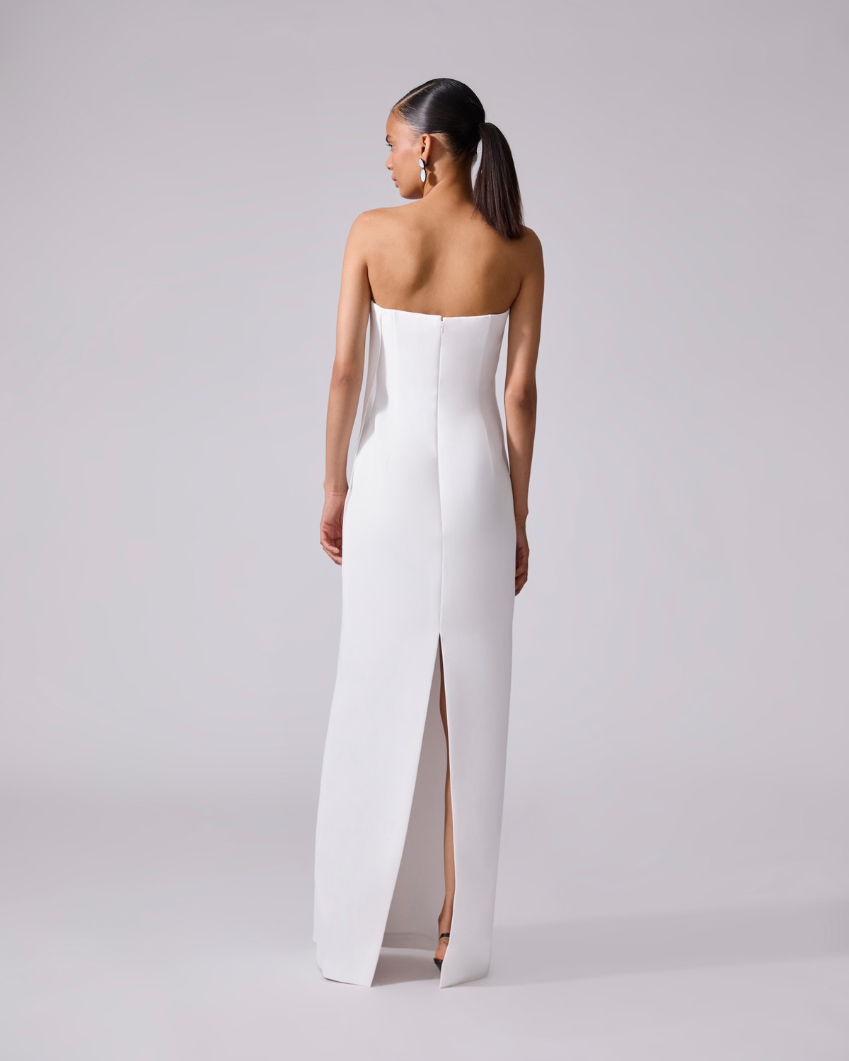 Strapless Draped Front Gown | Carolina Herrera WW EN Strapless Draped Front Gown | Carolina Herrera WW EN