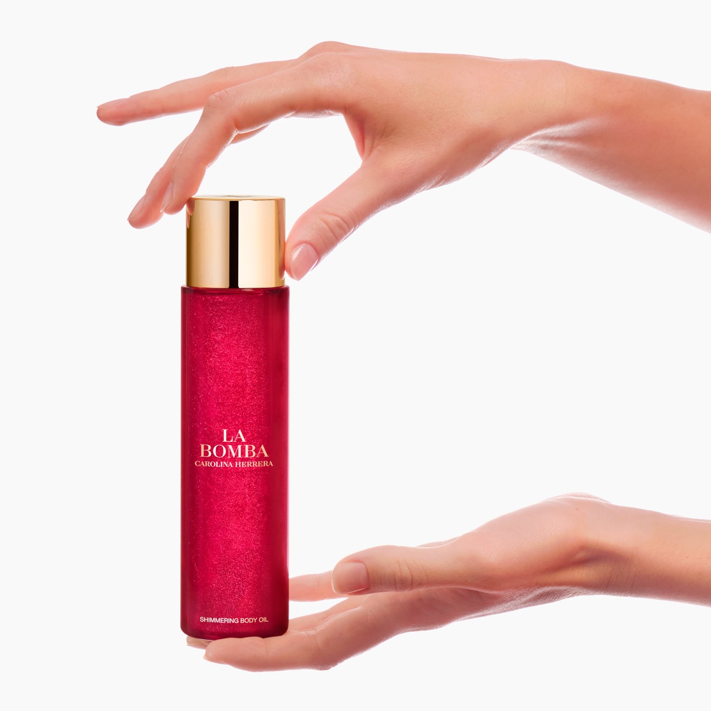 Huile corporelle scintillante Carolina Herrera La Bomba
