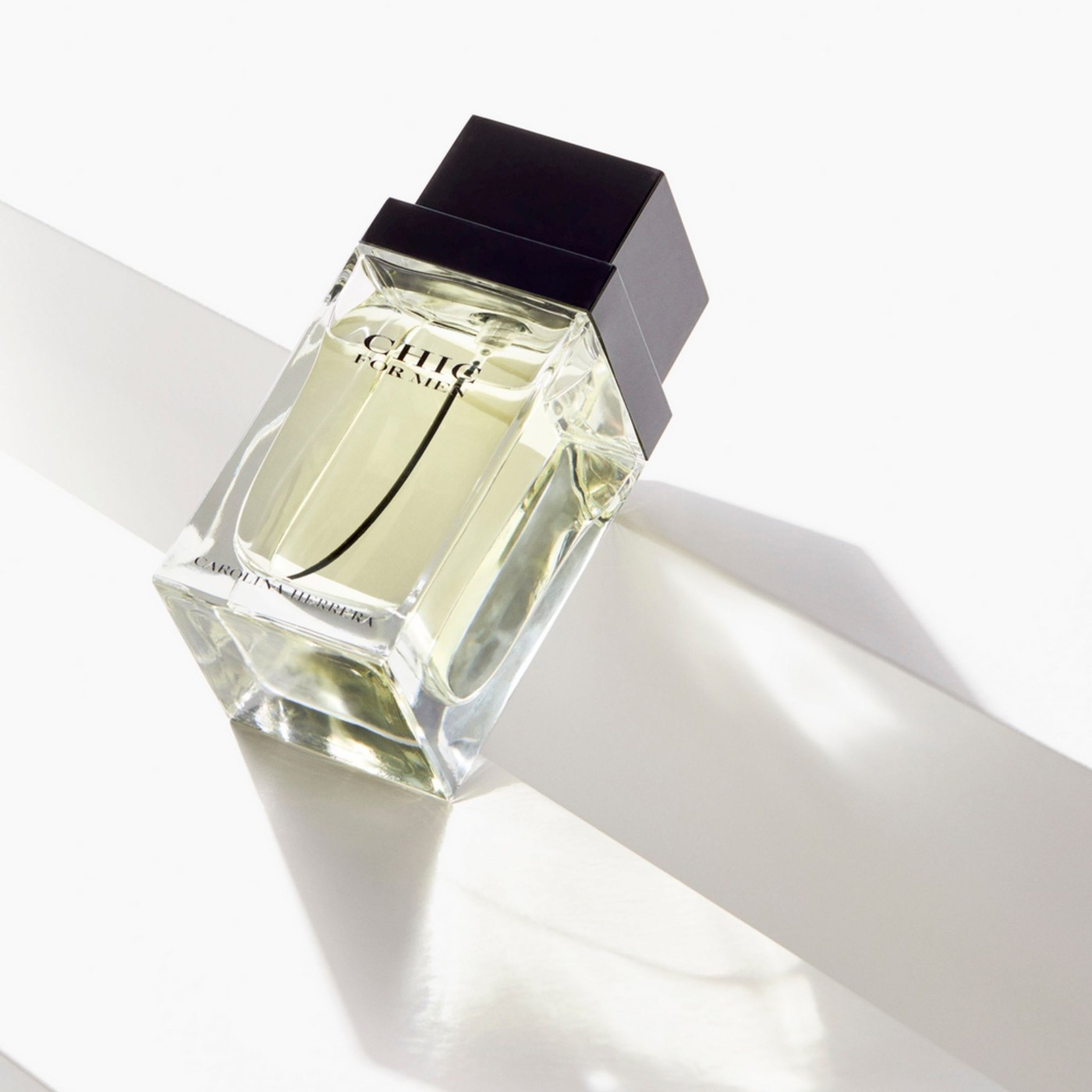 Chic for Men is a fragrance bottle