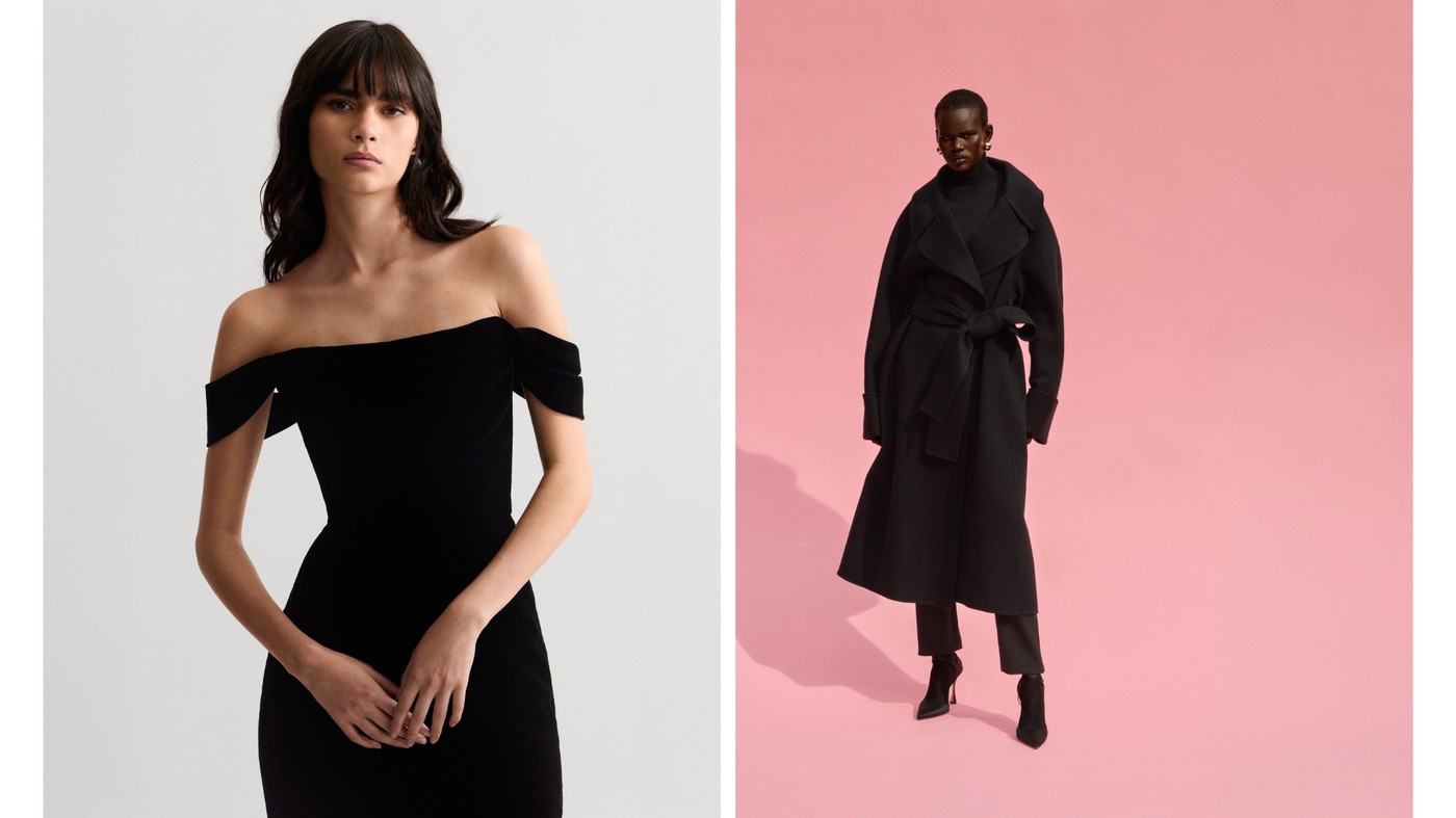 Model wearing look from Winter 2027 - Carolina Herrera