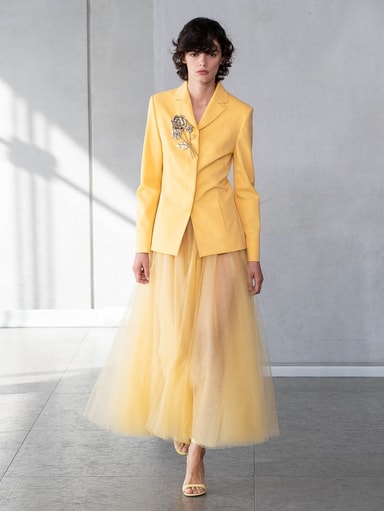 CAROLINA HERRERA スプリングコート Spring Summer 2024 Fashion Show