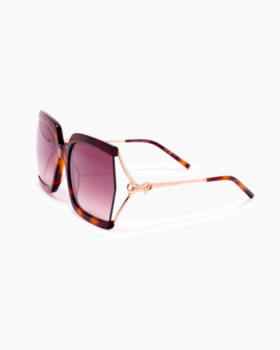 Oversized rectangular sunglasses best sale