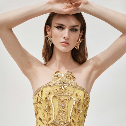 Bead-Embroidered Dress | Carolina Herrera WW EN Bead-Embroidered Dress | Carolina Herrera WW EN