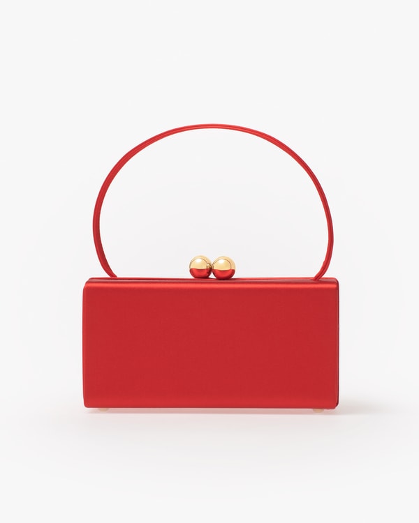 Mimi Satin Top Handle Bag