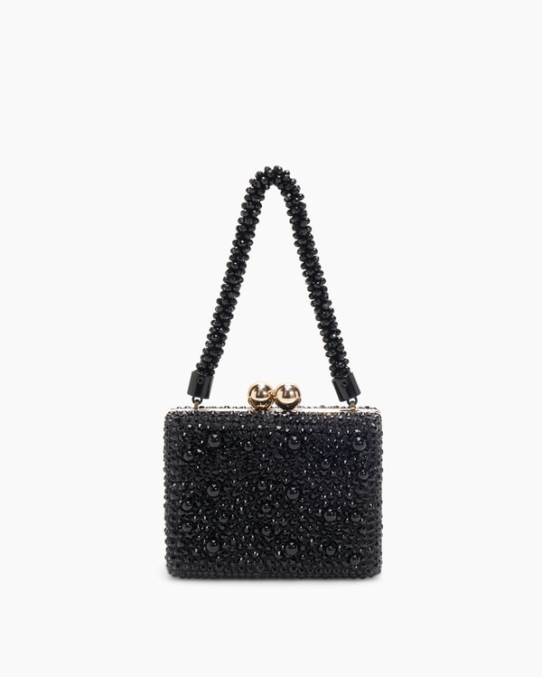 Greta Crystal Top Handle Bag